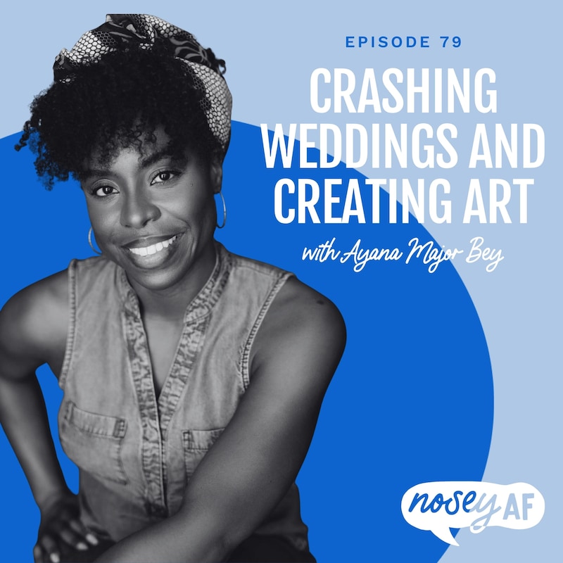 Artwork for podcast noseyAF: Conversations about Art, Activism, and Social Change