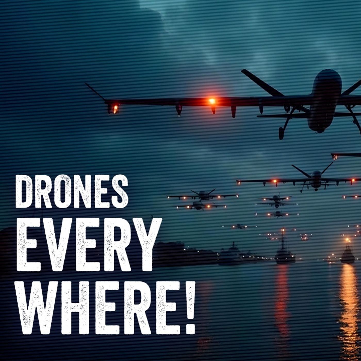 Drone Swarm Mystery: From New Jersey to Denmark! 20+ LARGE Drones episode artwork