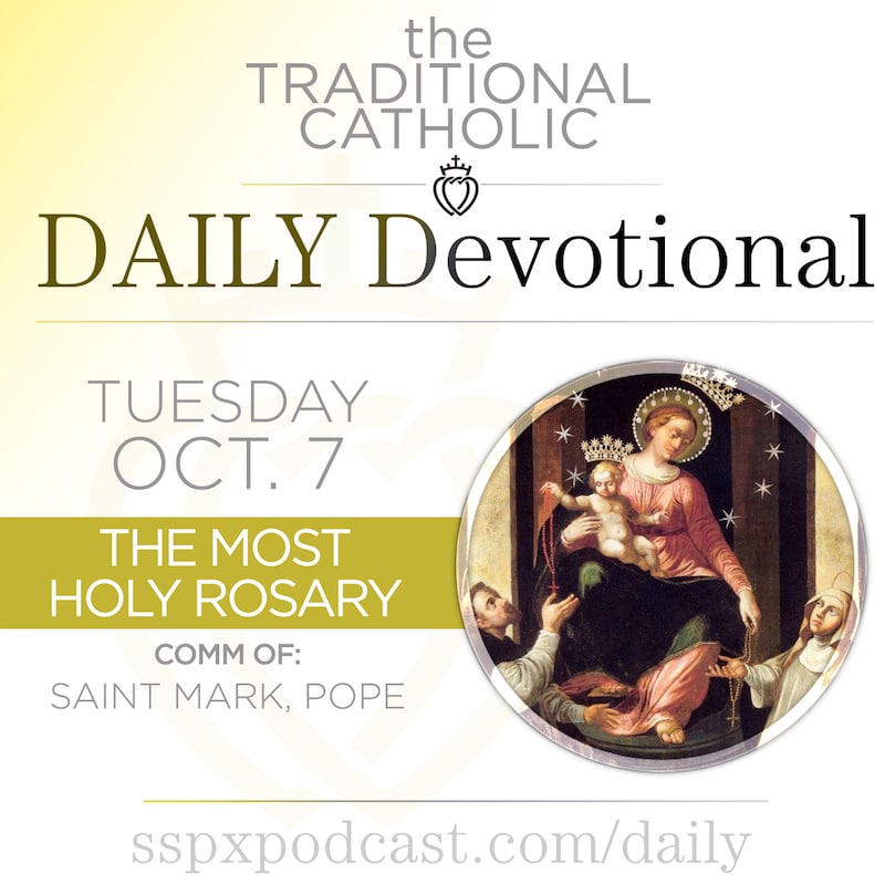 Artwork for podcast Traditional Catholic Daily Devotional