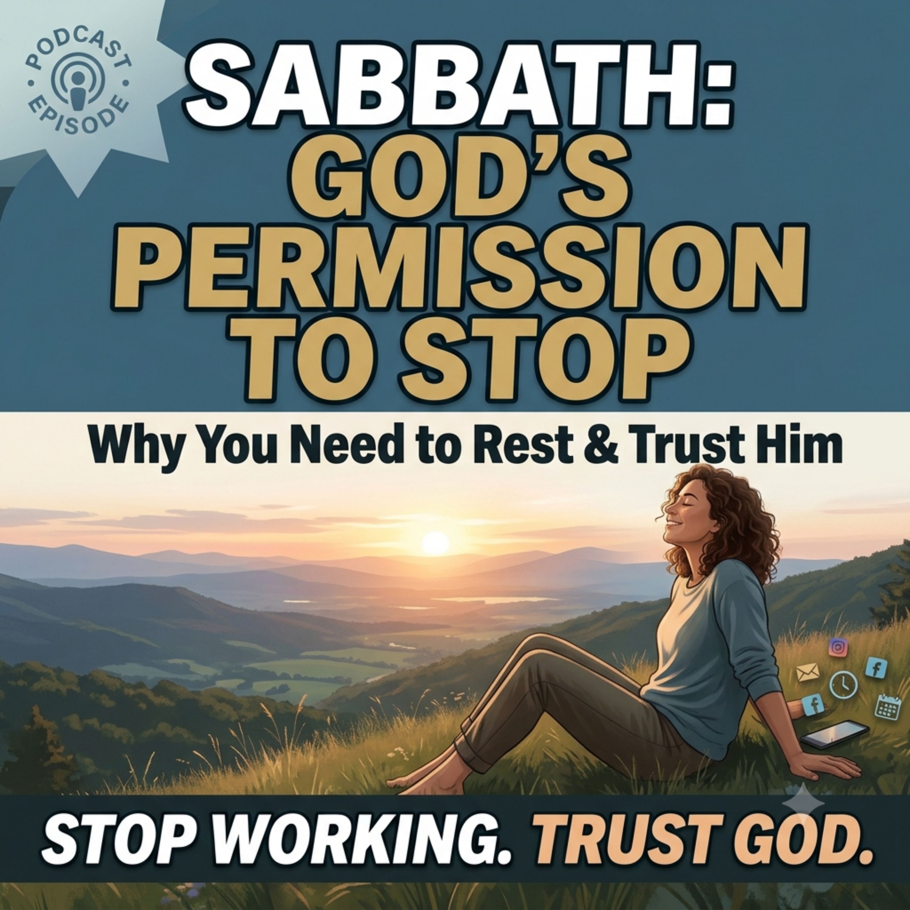 Sabbath Rest: Why God Commands Us to Stop, Trust, and Be Still episode artwork