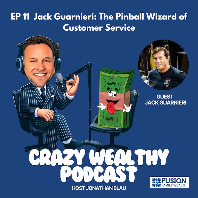 Artwork for podcast Crazy Wealthy Podcast