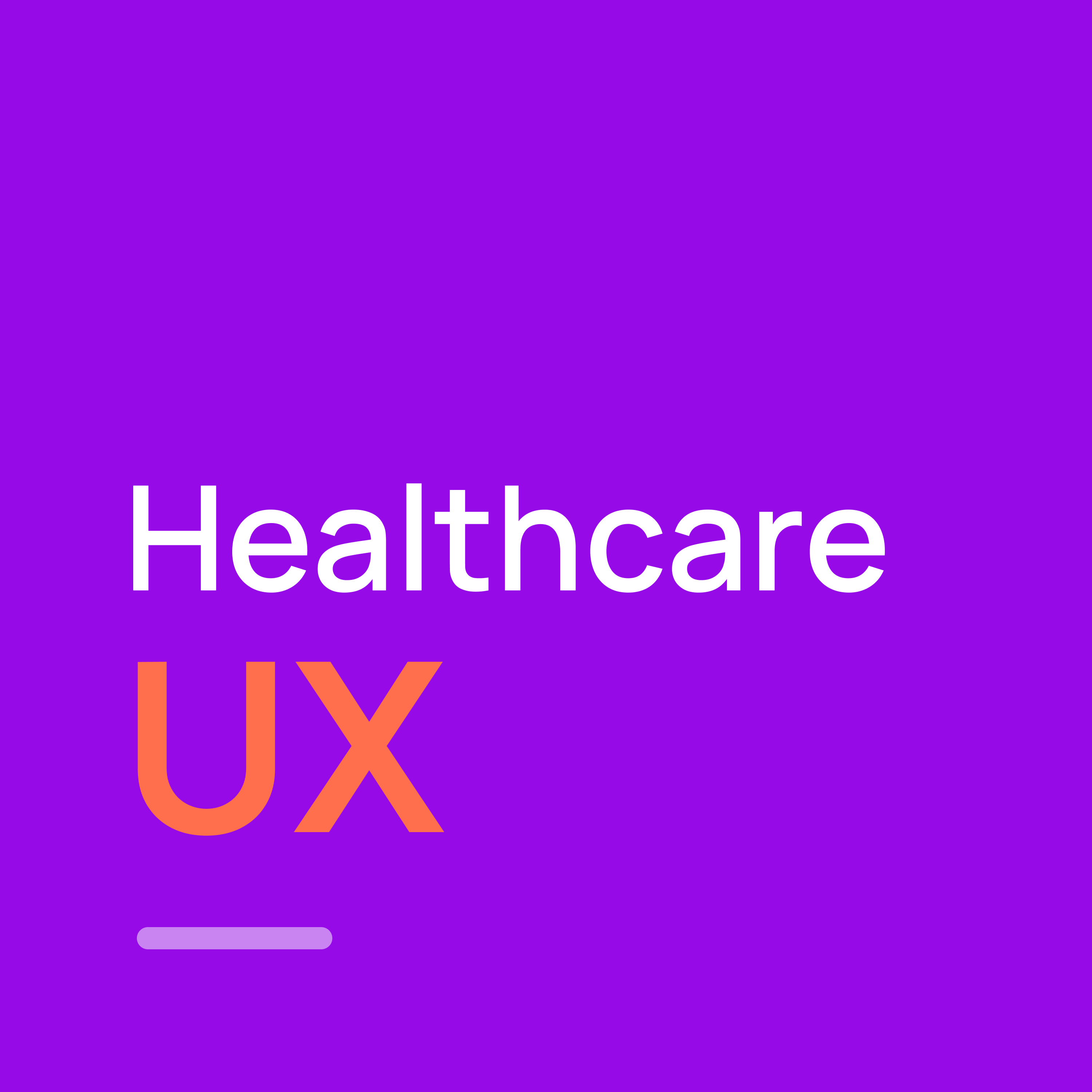 Healthcare UX podcast artwork
