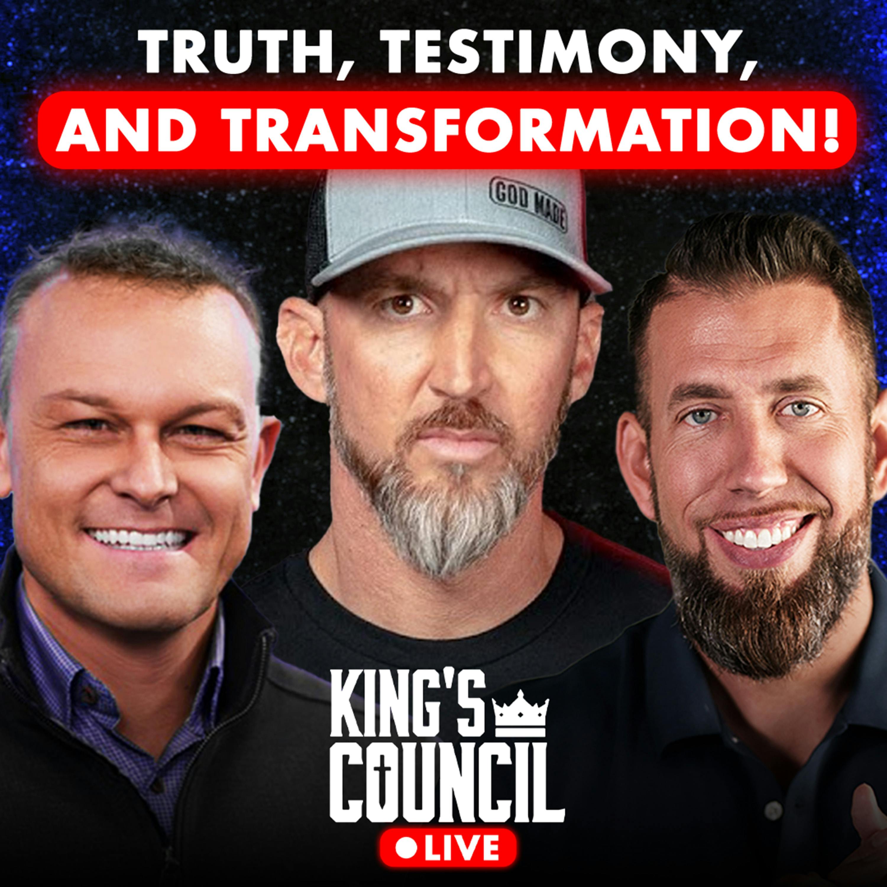 Truth, Testimony, and Transformation! With Guest Gerard White | Kings Council LIVE episode artwork