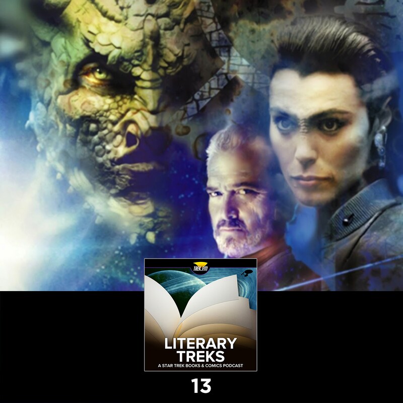 Artwork for podcast Literary Treks: A Star Trek Books and Comics Podcast