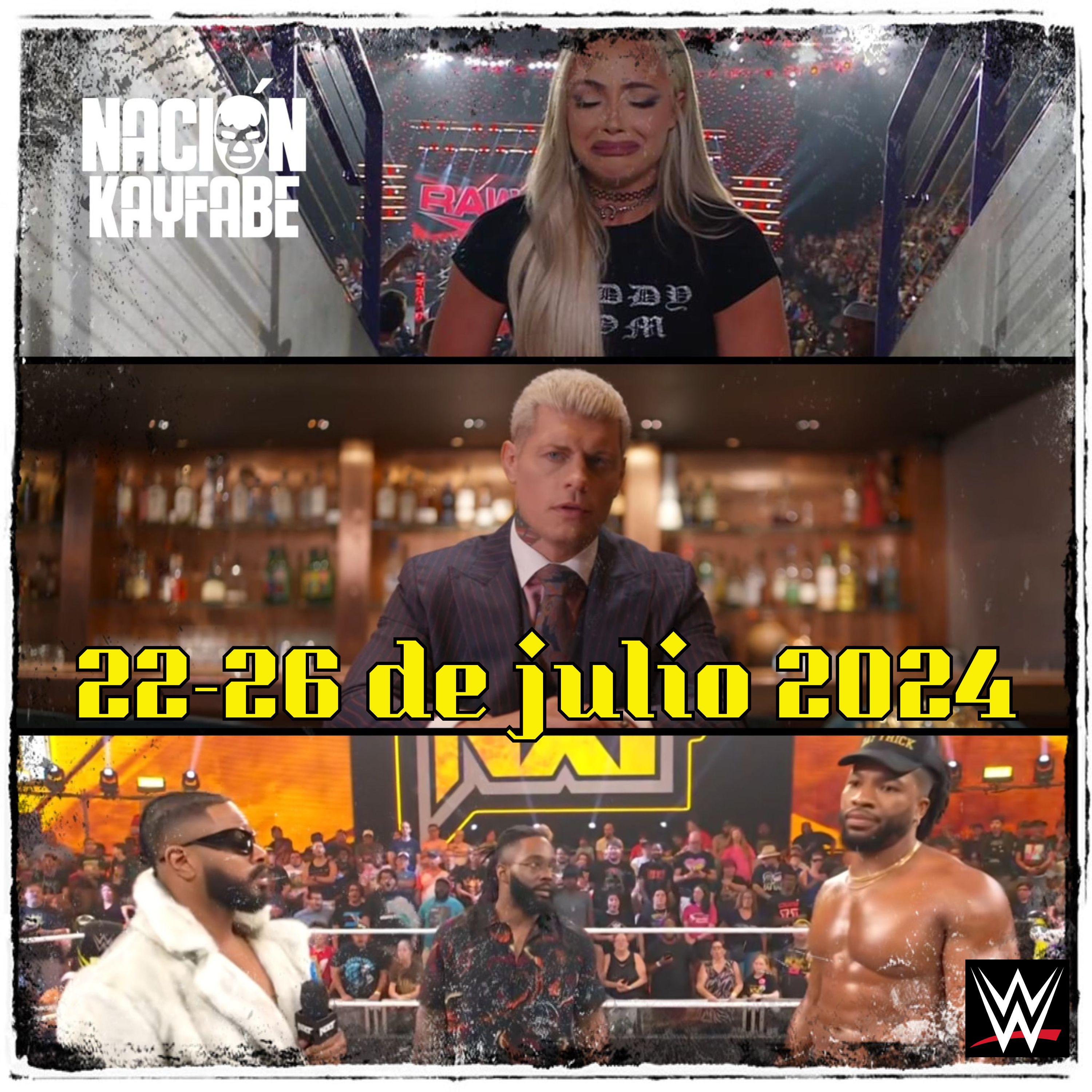 Lo que Sucedió en la WWE la semana del 22 al 26 de julio 2024 episode artwork