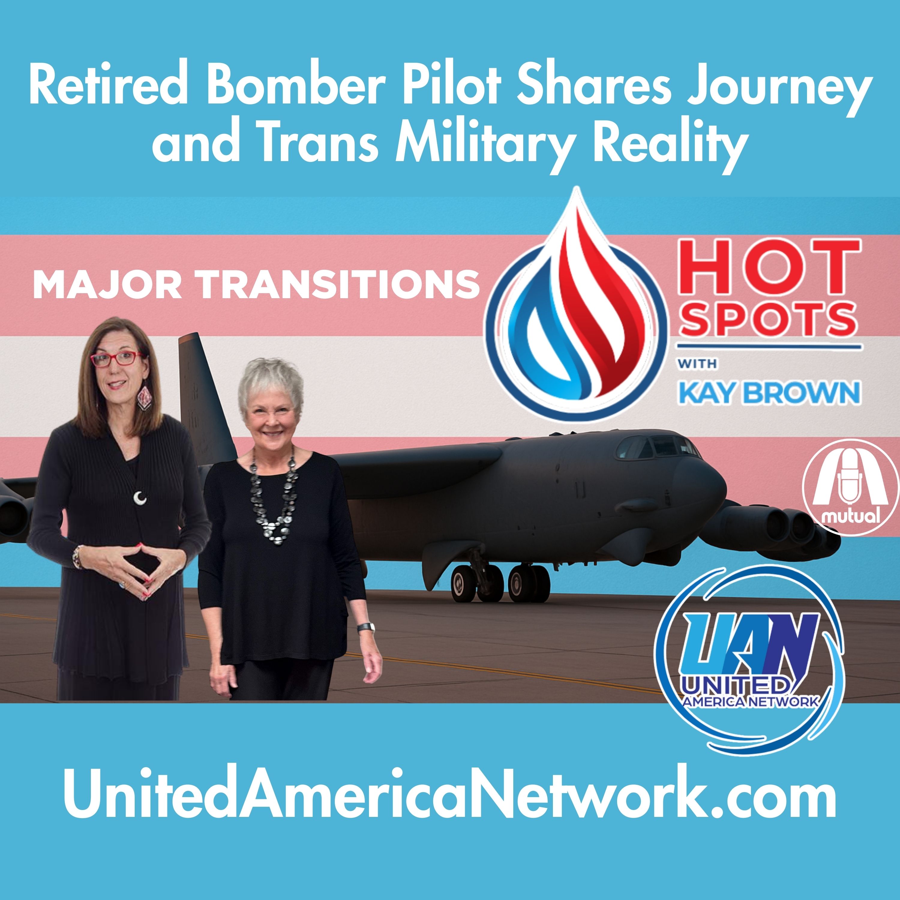 Laura Meeks | Retired Bomber Pilot Shares Journey and Trans Military Reality episode artwork