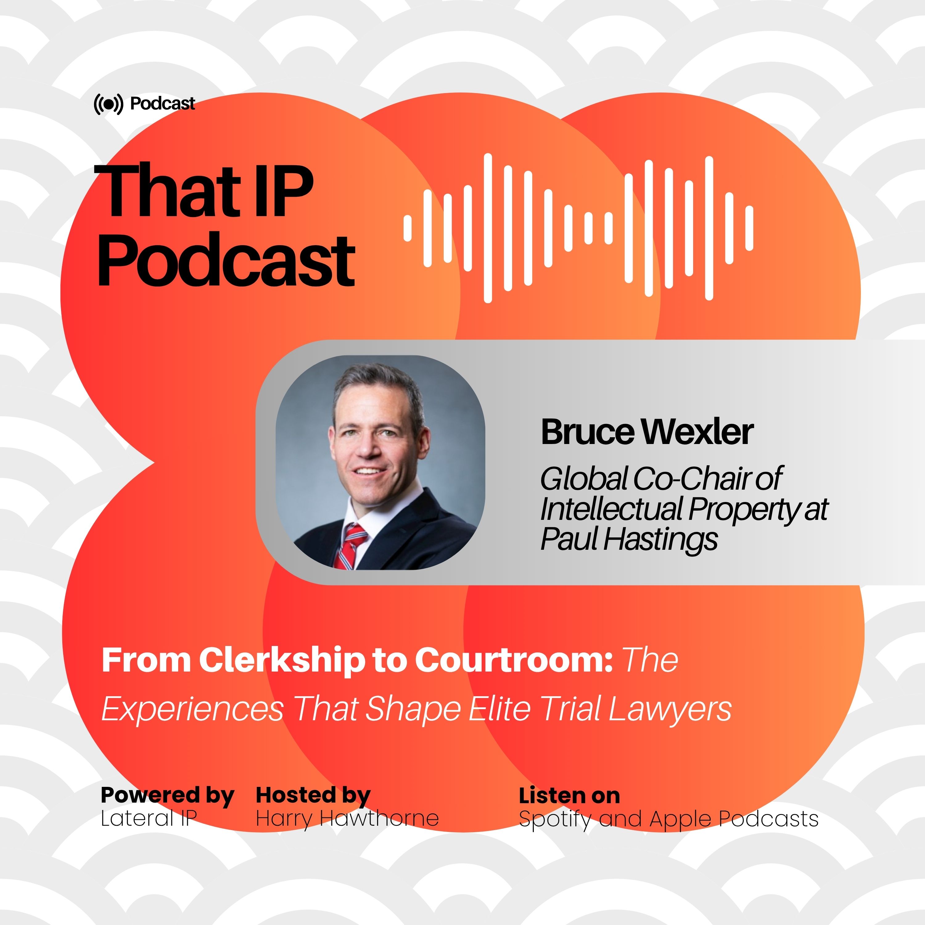Episode 10: Bruce Wexler - Global Co-Chair of Intellectual Property at Paul Hastings episode artwork