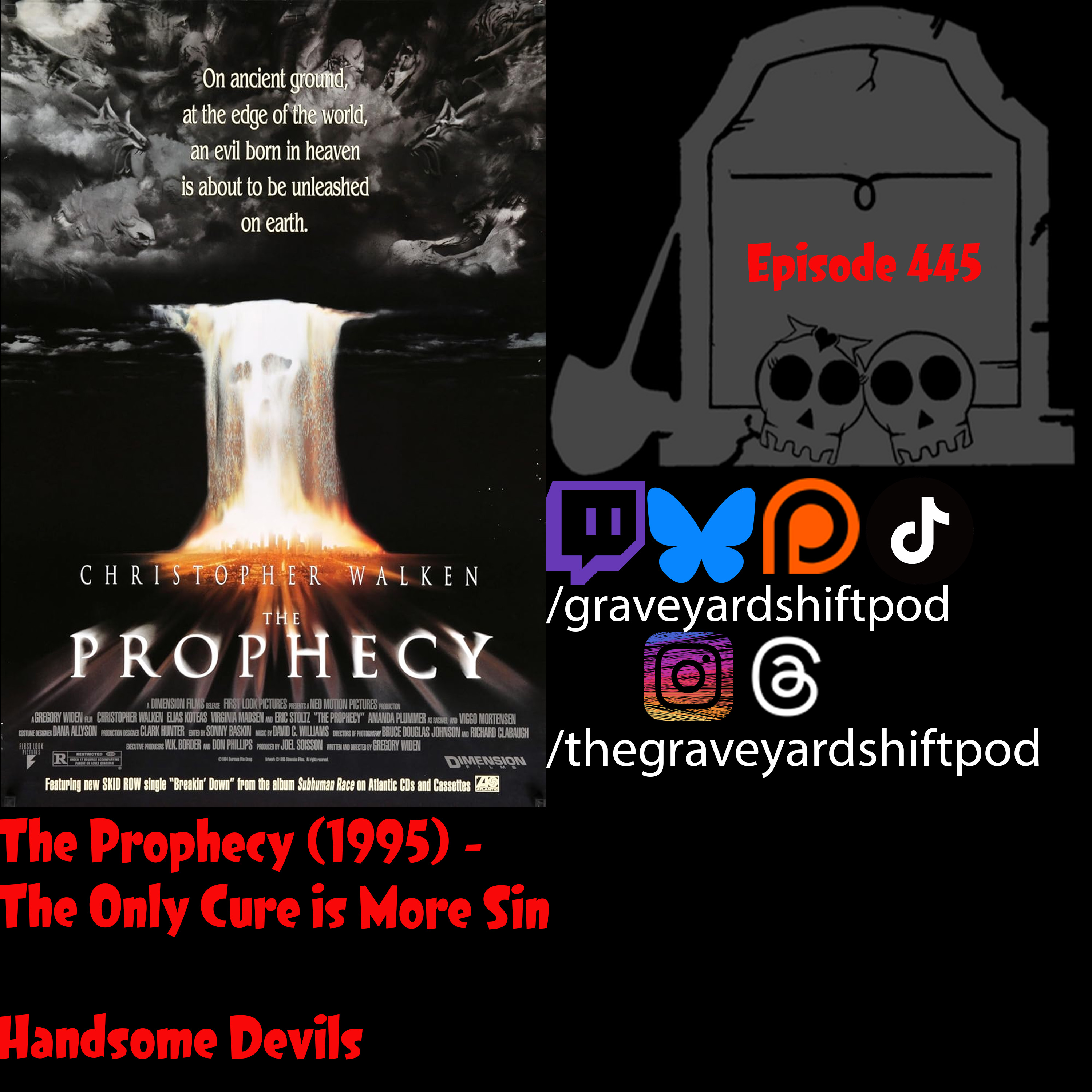 The Prophecy (1995) - The Only Cure is More Sin - Handsome Devils episode artwork