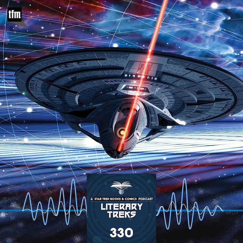 Artwork for podcast Literary Treks: A Star Trek Books and Comics Podcast