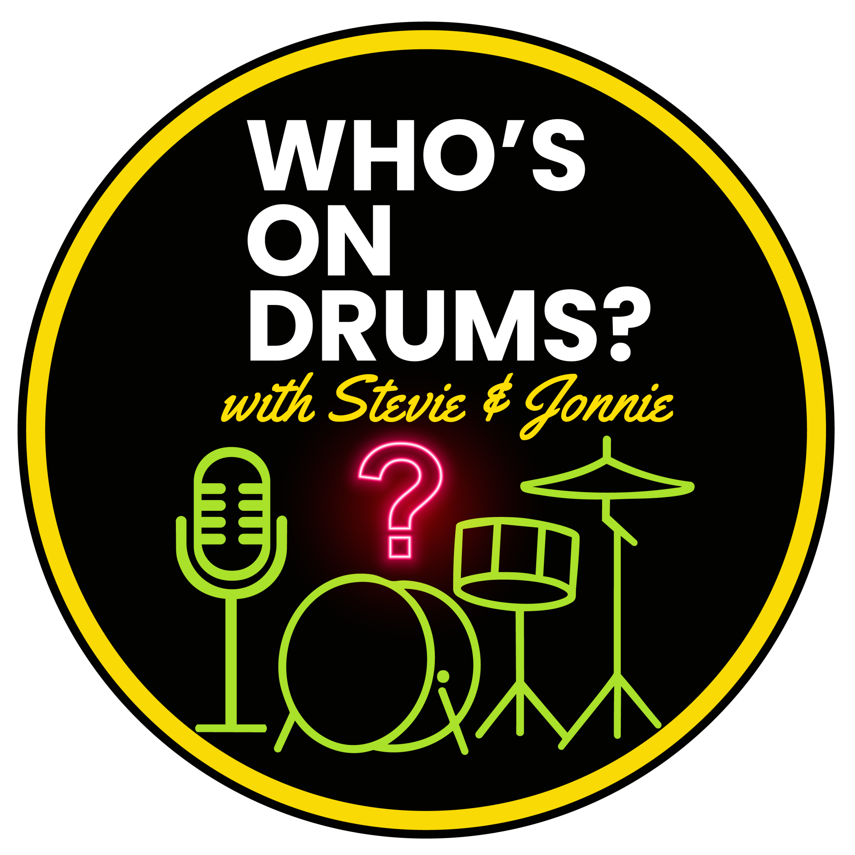 Who's On Drums? podcast artwork