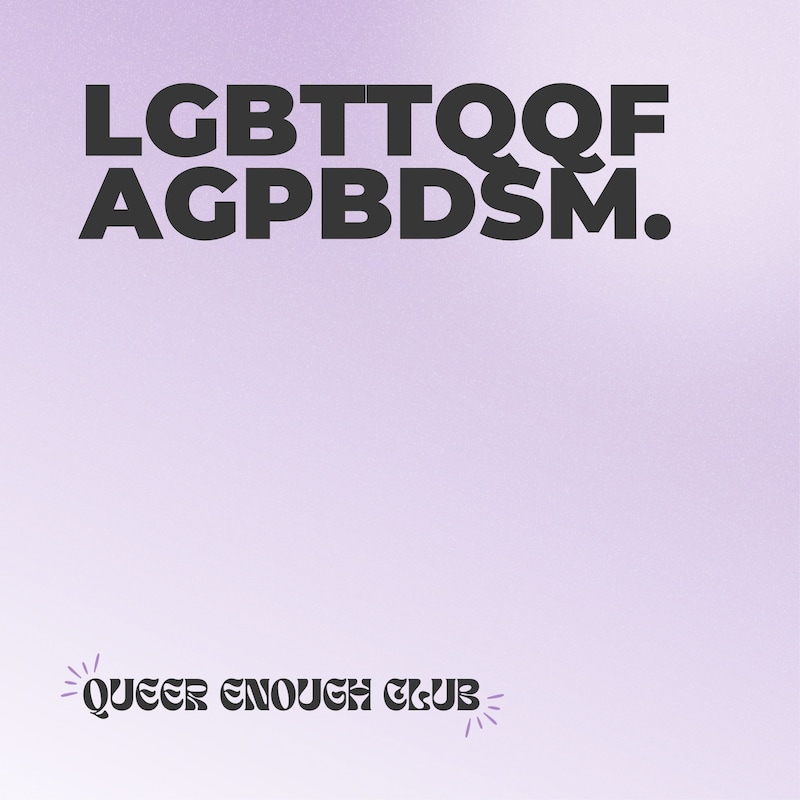 Artwork for podcast Queer Enough Club
