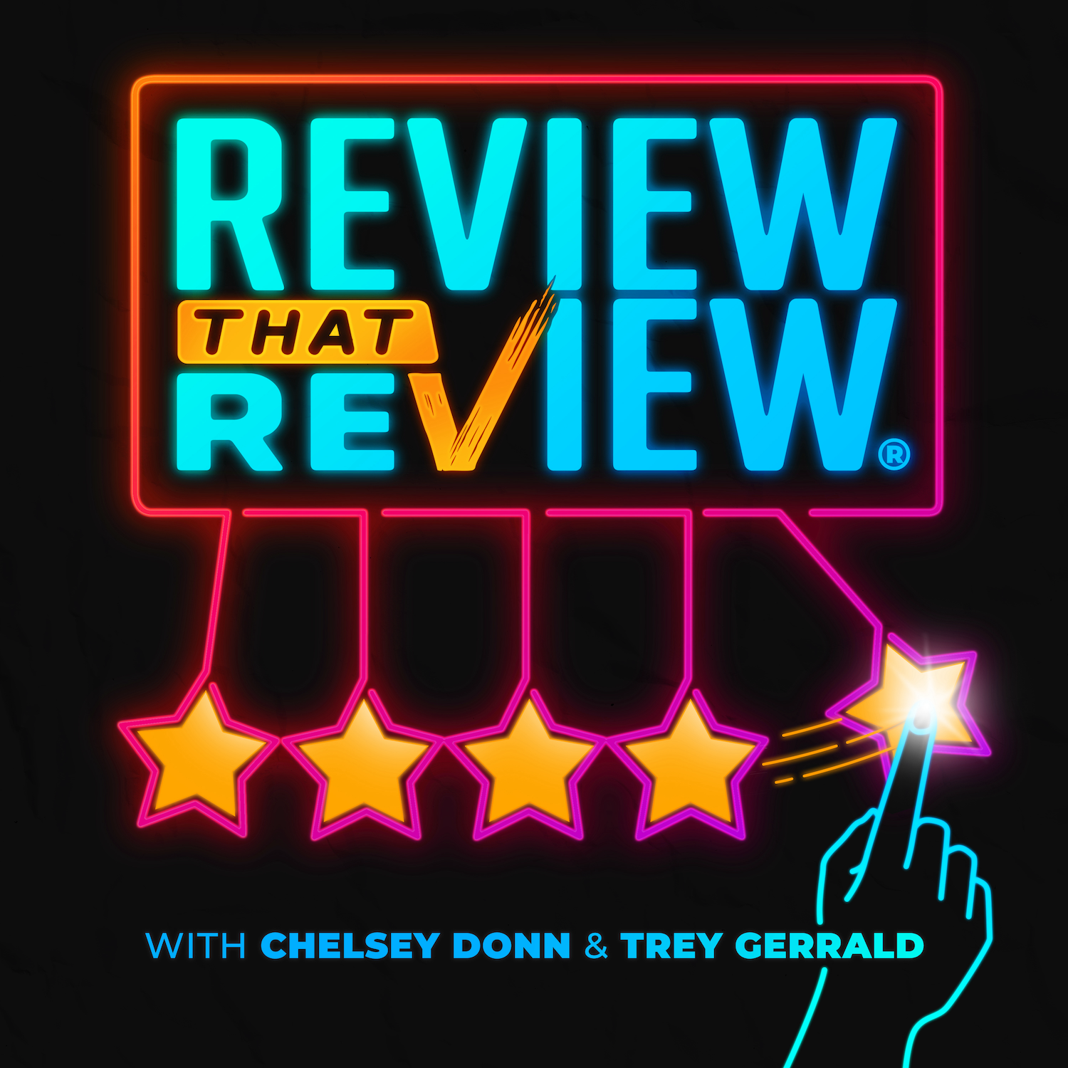 Show artwork for Review That Review with Chelsey Donn & Trey Gerrald