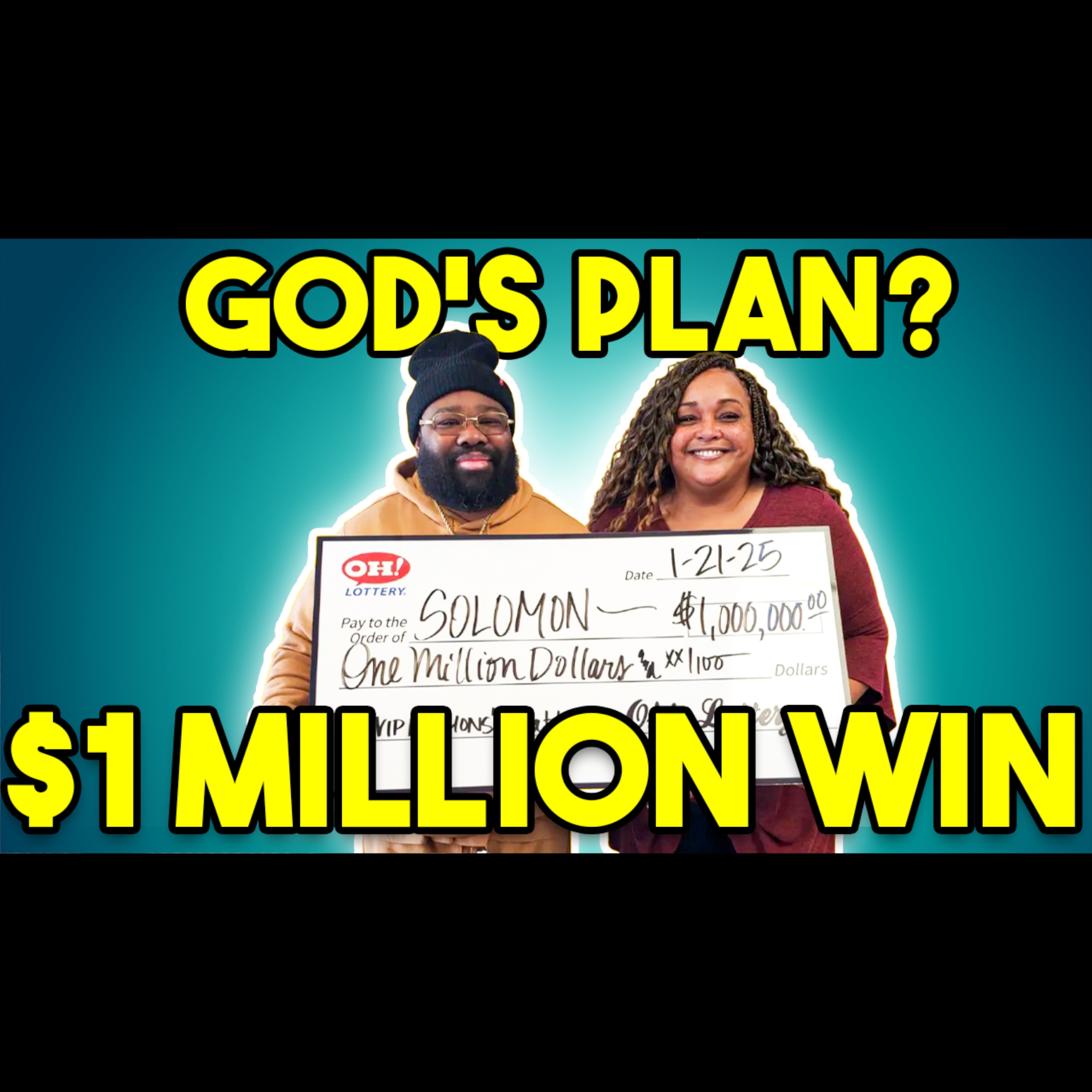 She Says God Guided Her $1 Million Lottery Win