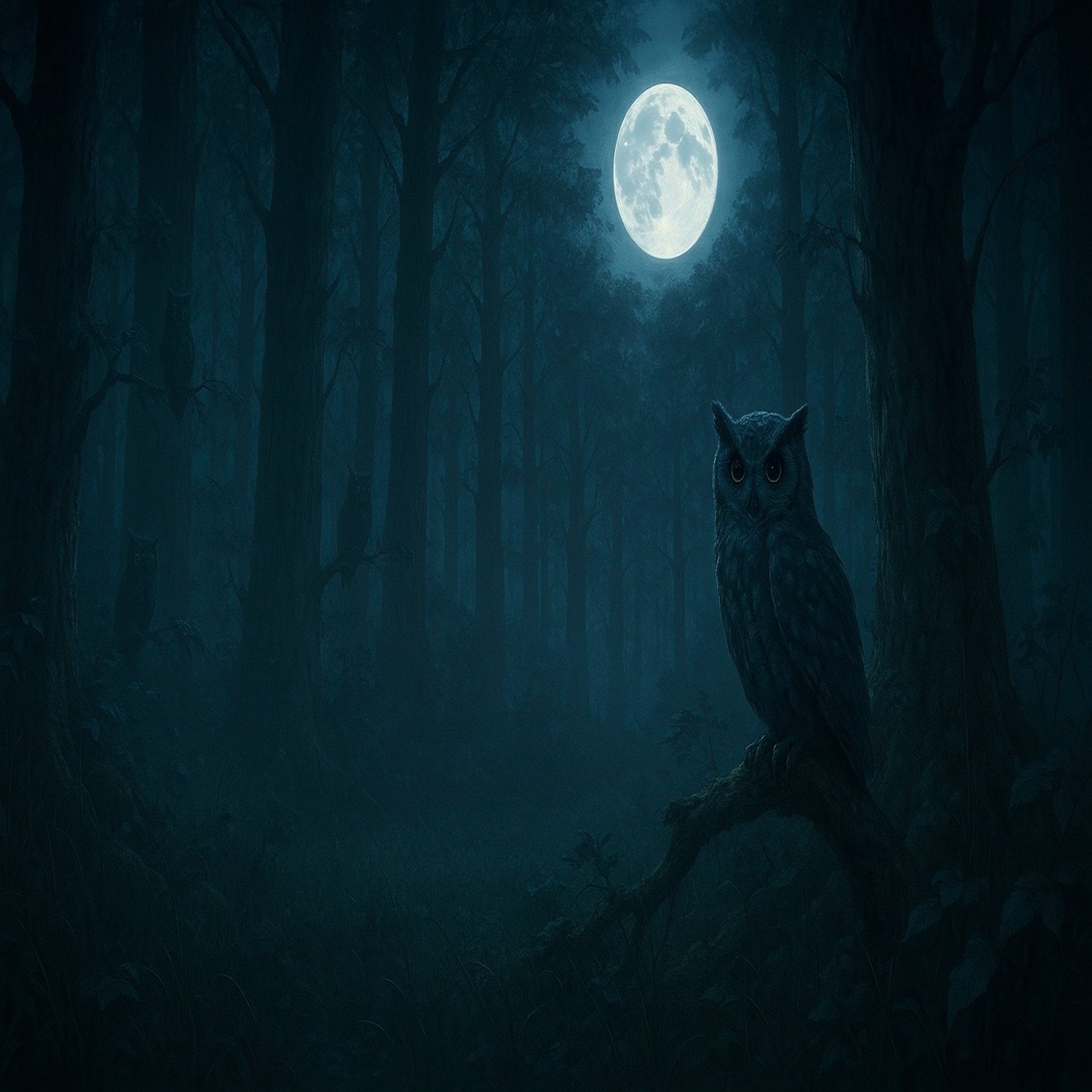 "3 Hours of Forest Night with Owls 🦉 | Deep Sleep, Relaxation & Focus Sounds"