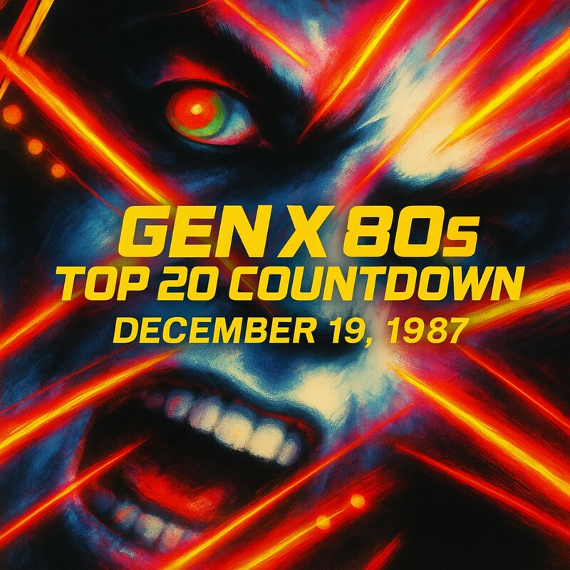 Artwork for podcast Gen X 80s Top 20 Countdown