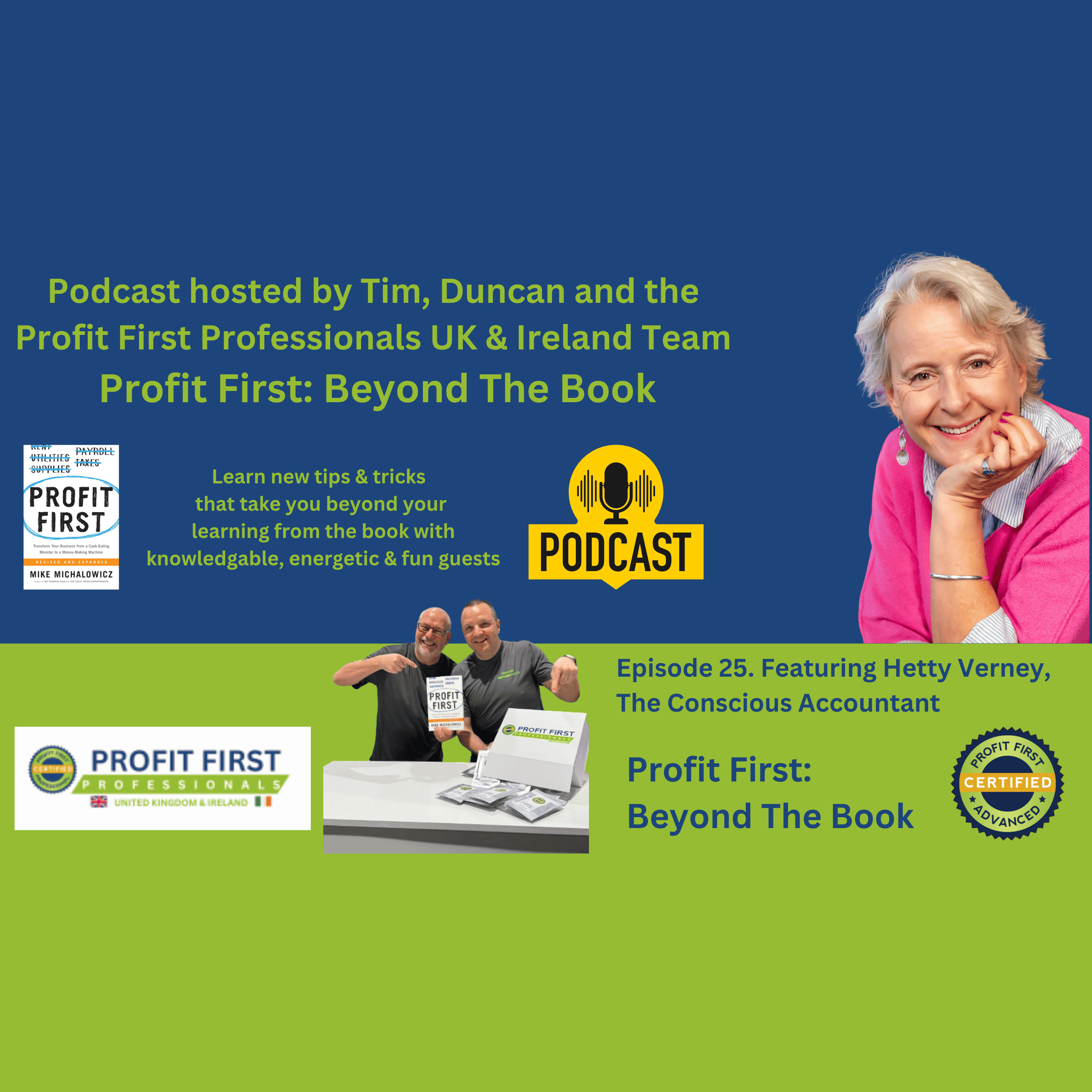 How The Conscious Accountant Transformed Her Business with Profit First episode artwork