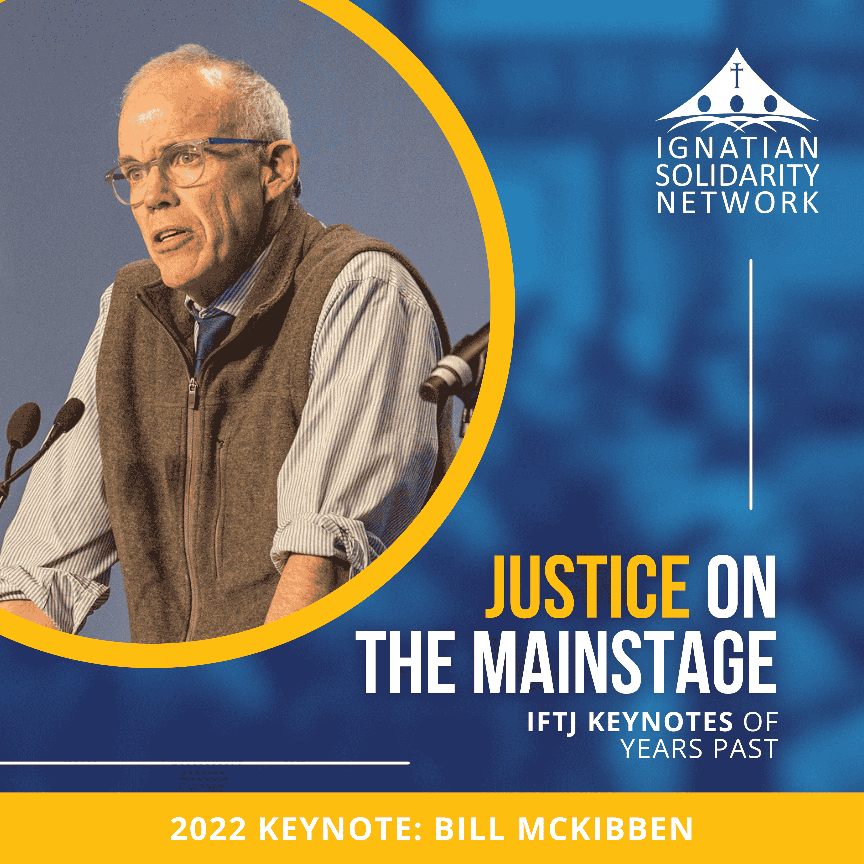 Bill McKibben | IFTJ 2022 Keynote Speaker episode artwork
