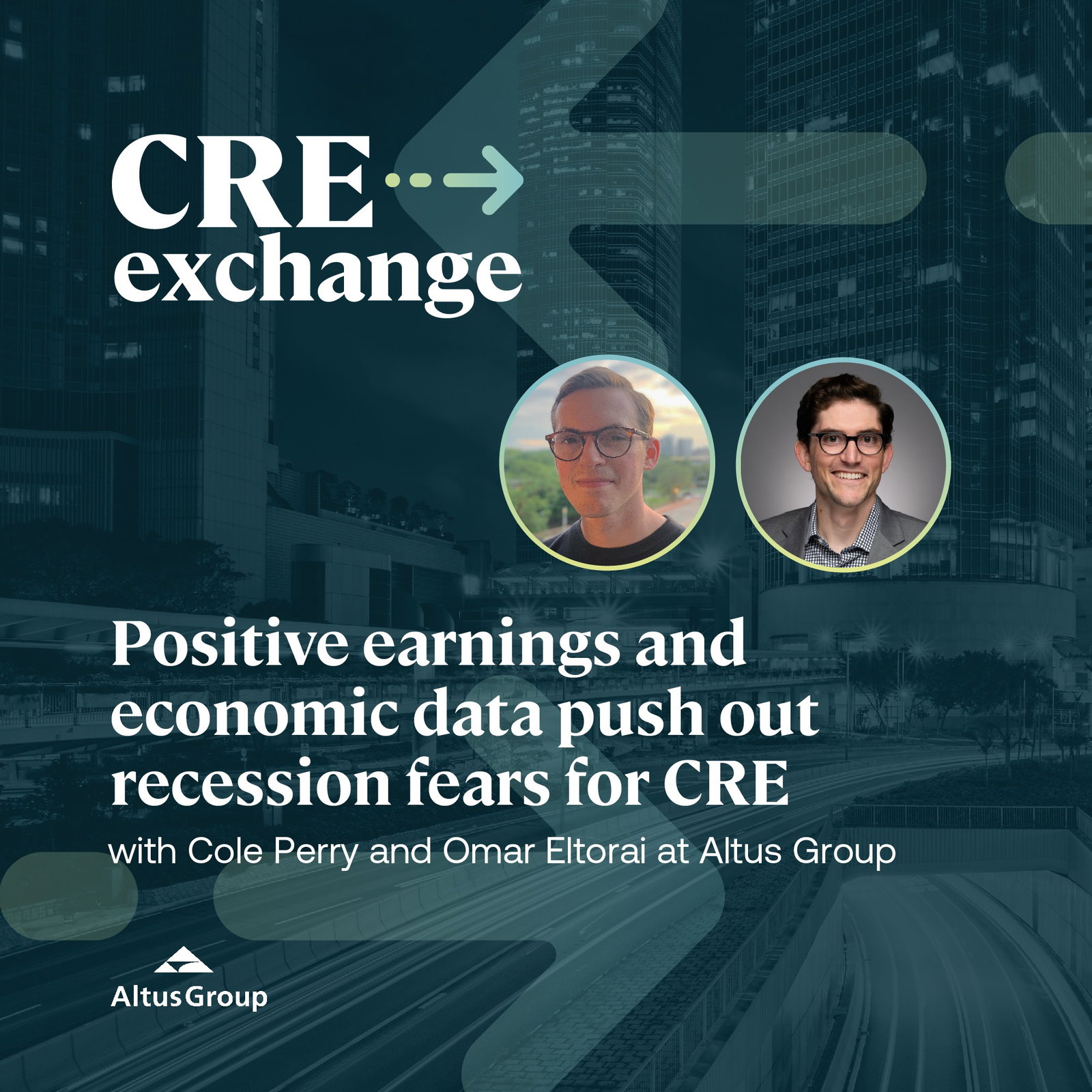 Positive earnings and economic data push out recession fears for CRE episode artwork