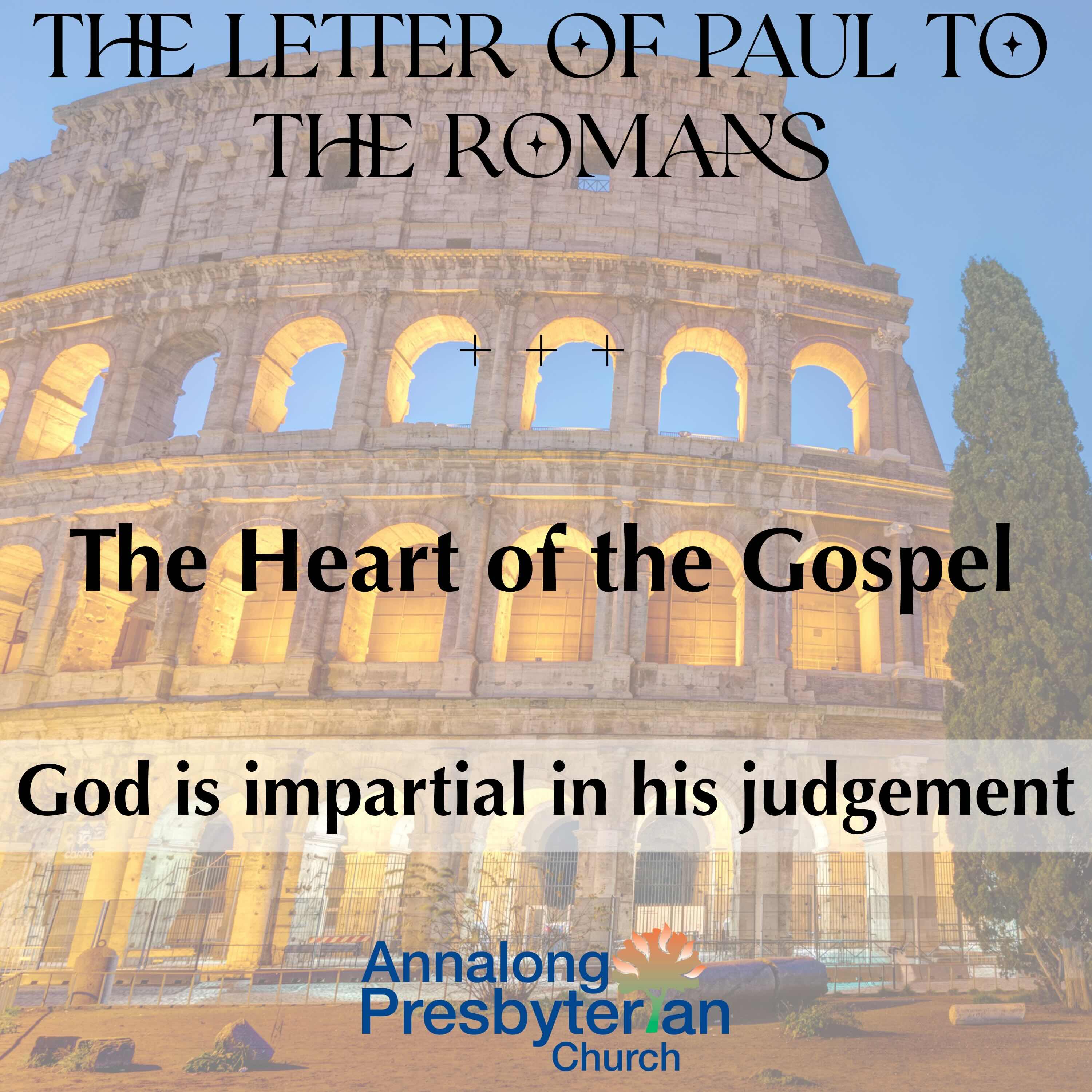 God is impartial in his judgement episode artwork
