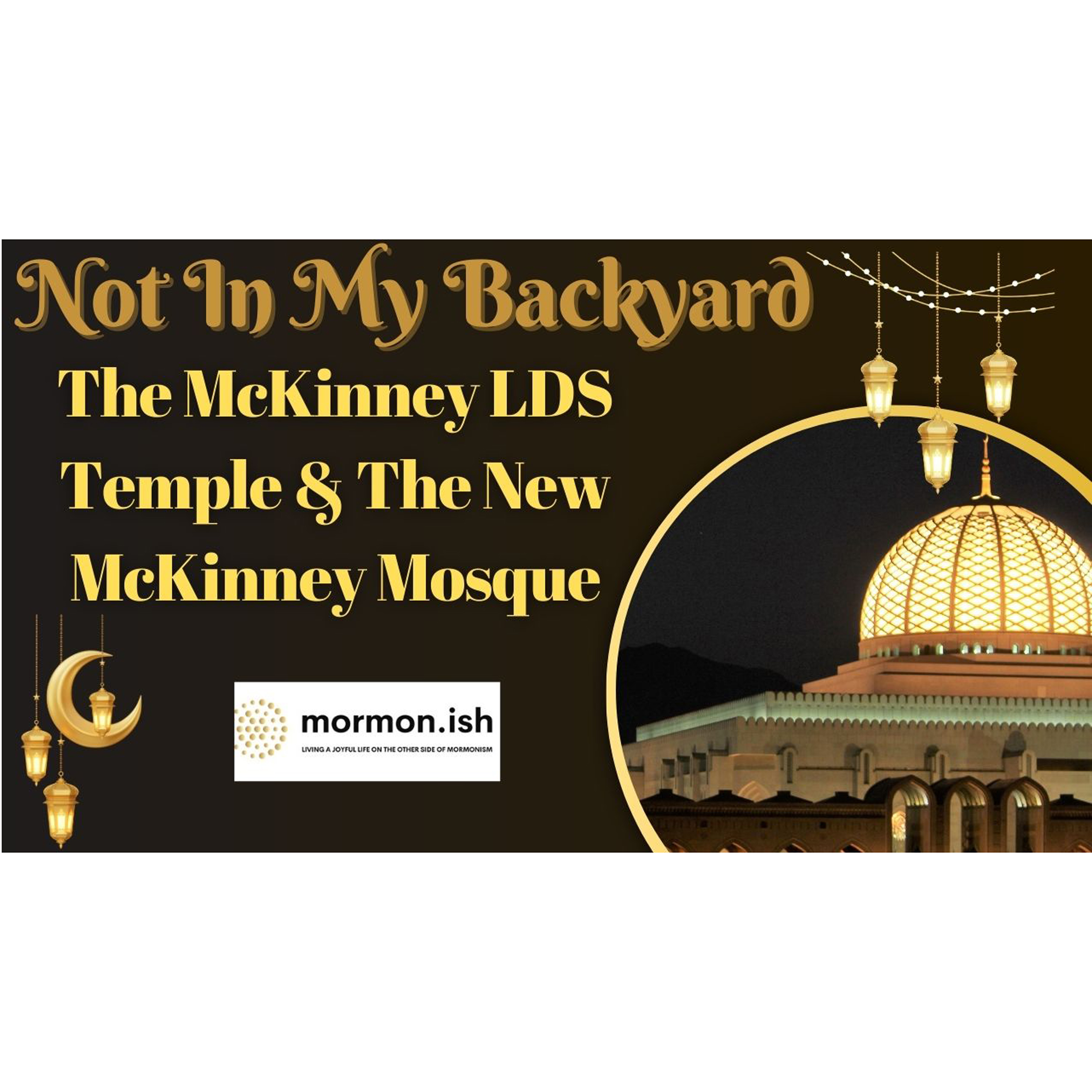 cover of episode Not In My Backyard: The McKinney LDS Temple & The New McKinney Mosque