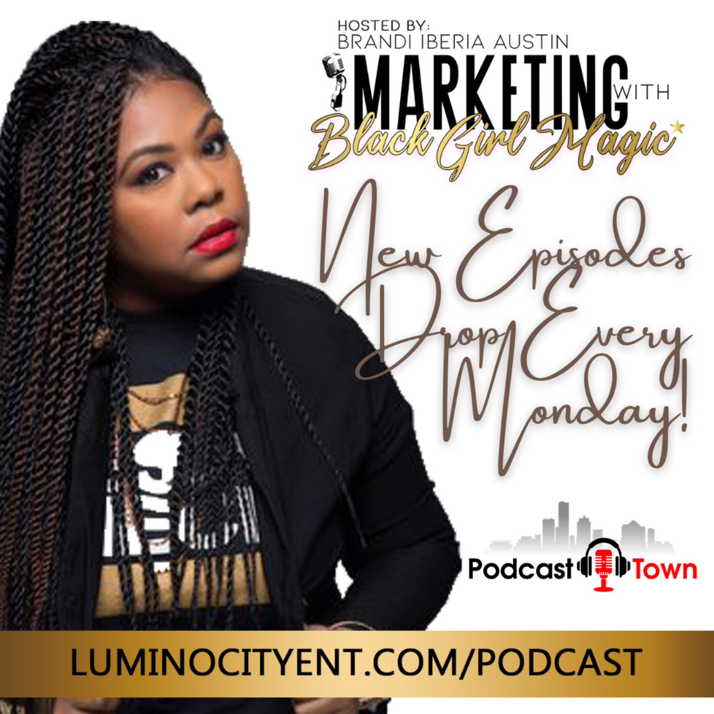 Artwork for podcast Marketing With Black Girl Magic