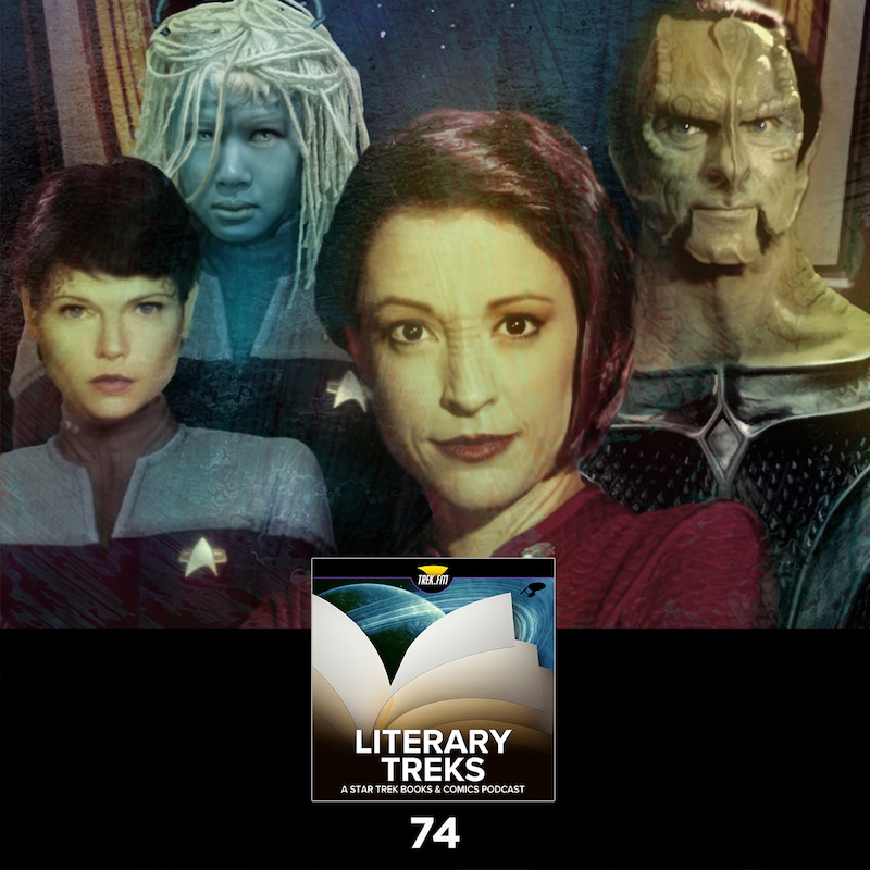 Artwork for podcast Literary Treks: A Star Trek Books and Comics Podcast