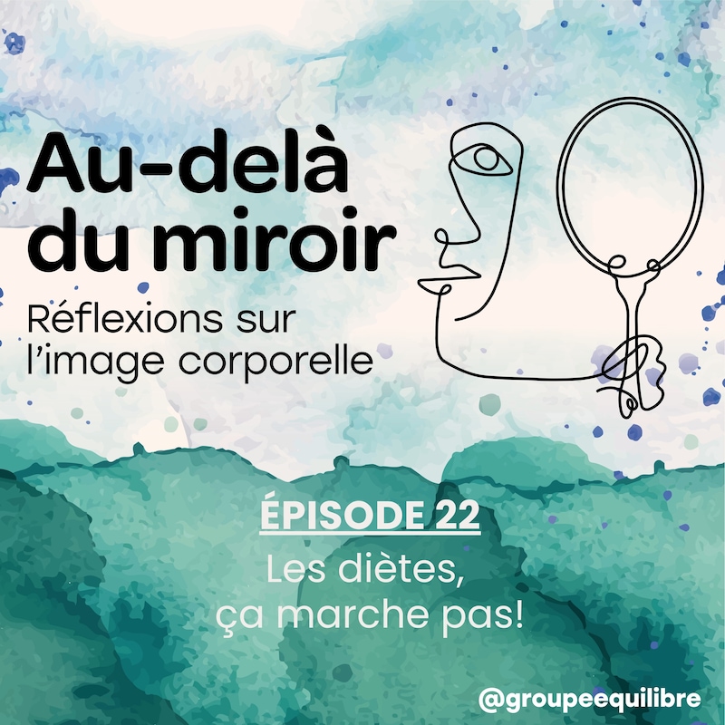 Artwork for podcast Au-delà du miroir : réflexions sur l'image corporelle