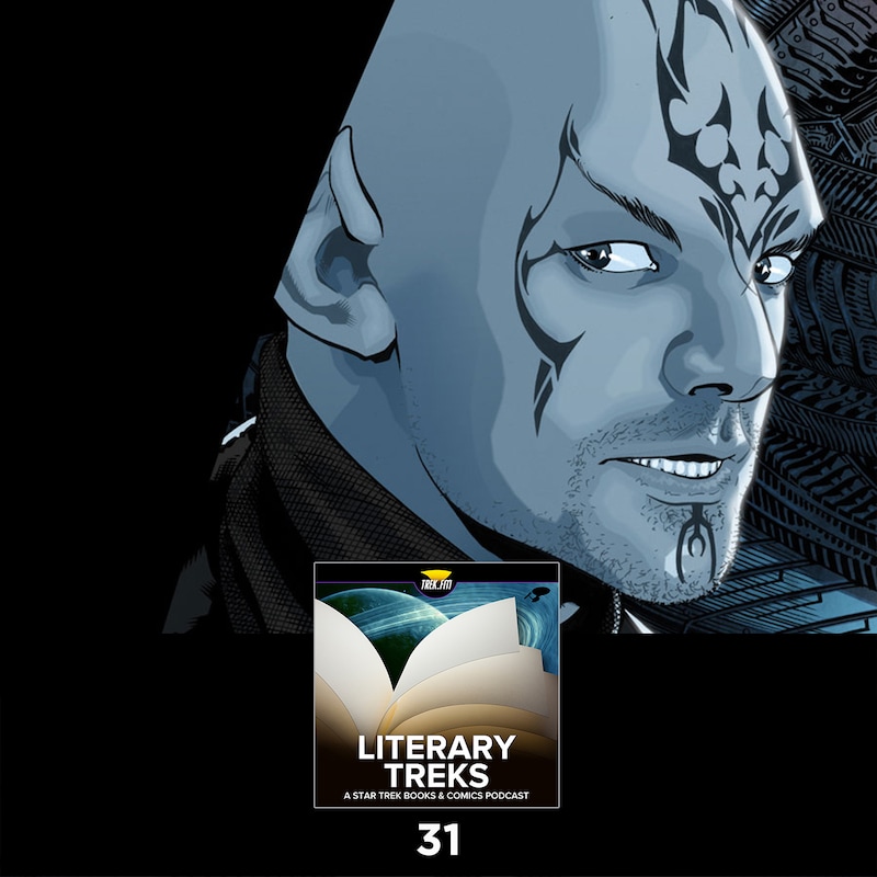 Artwork for podcast Literary Treks: A Star Trek Books and Comics Podcast
