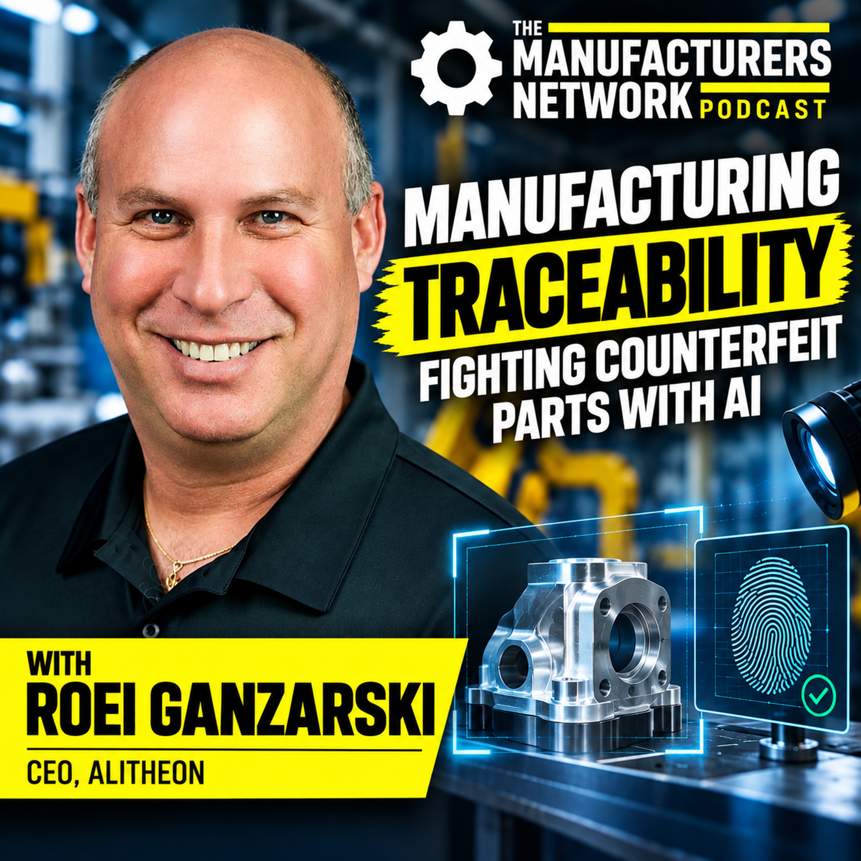 Manufacturing Traceability: Fighting Counterfeit Parts with AI | Roei Ganzarski