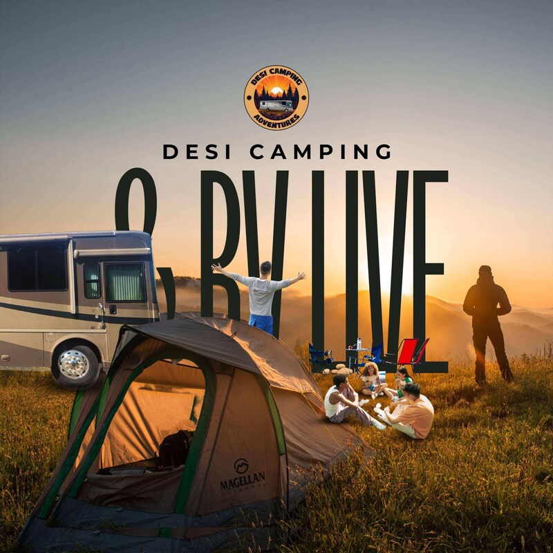 Artwork for podcast Desi Camping & RV Live!