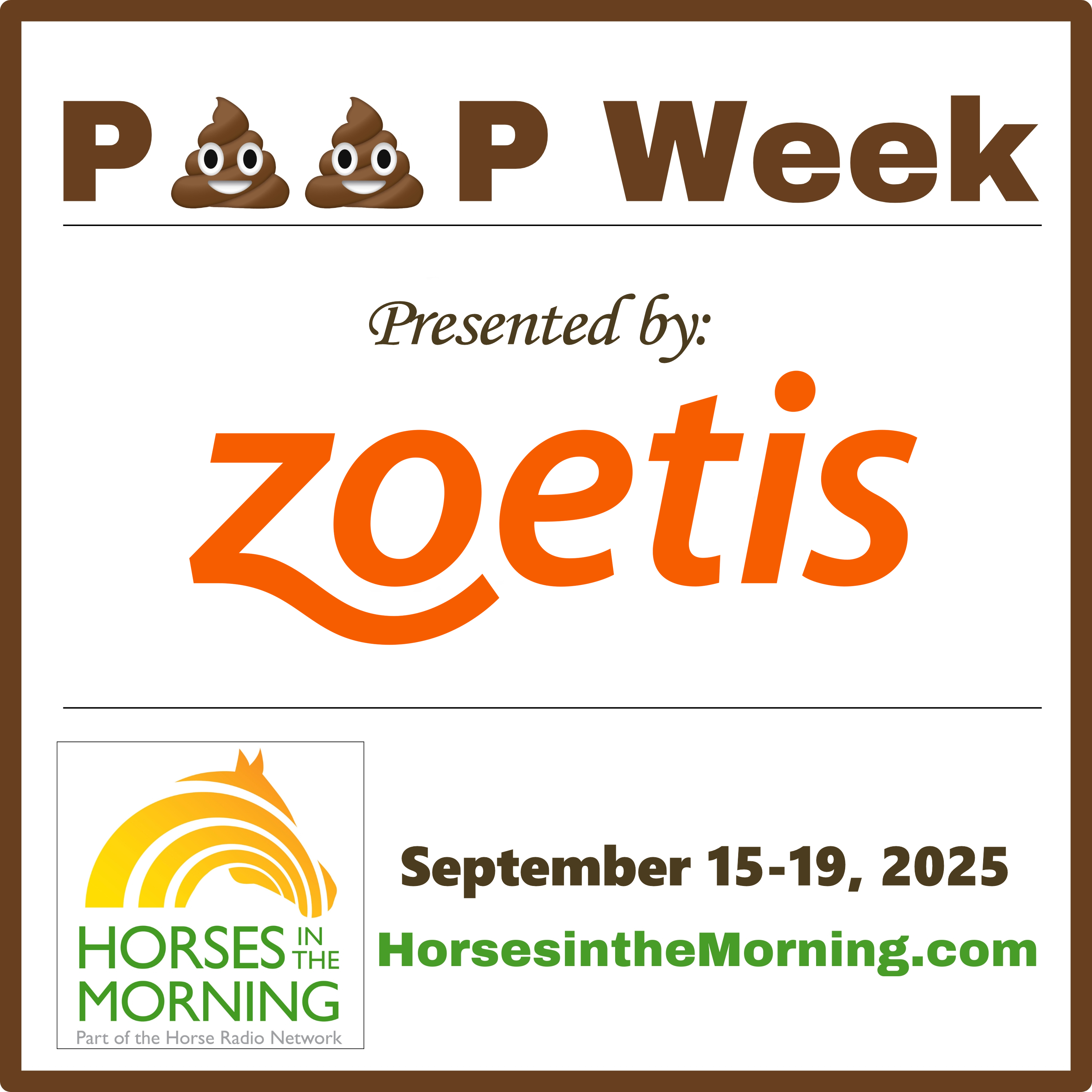 Poop Week by Zoetis Finishes with Colic and Realli BAd Adz for September 19, 2025 by Kentucky Performance Products