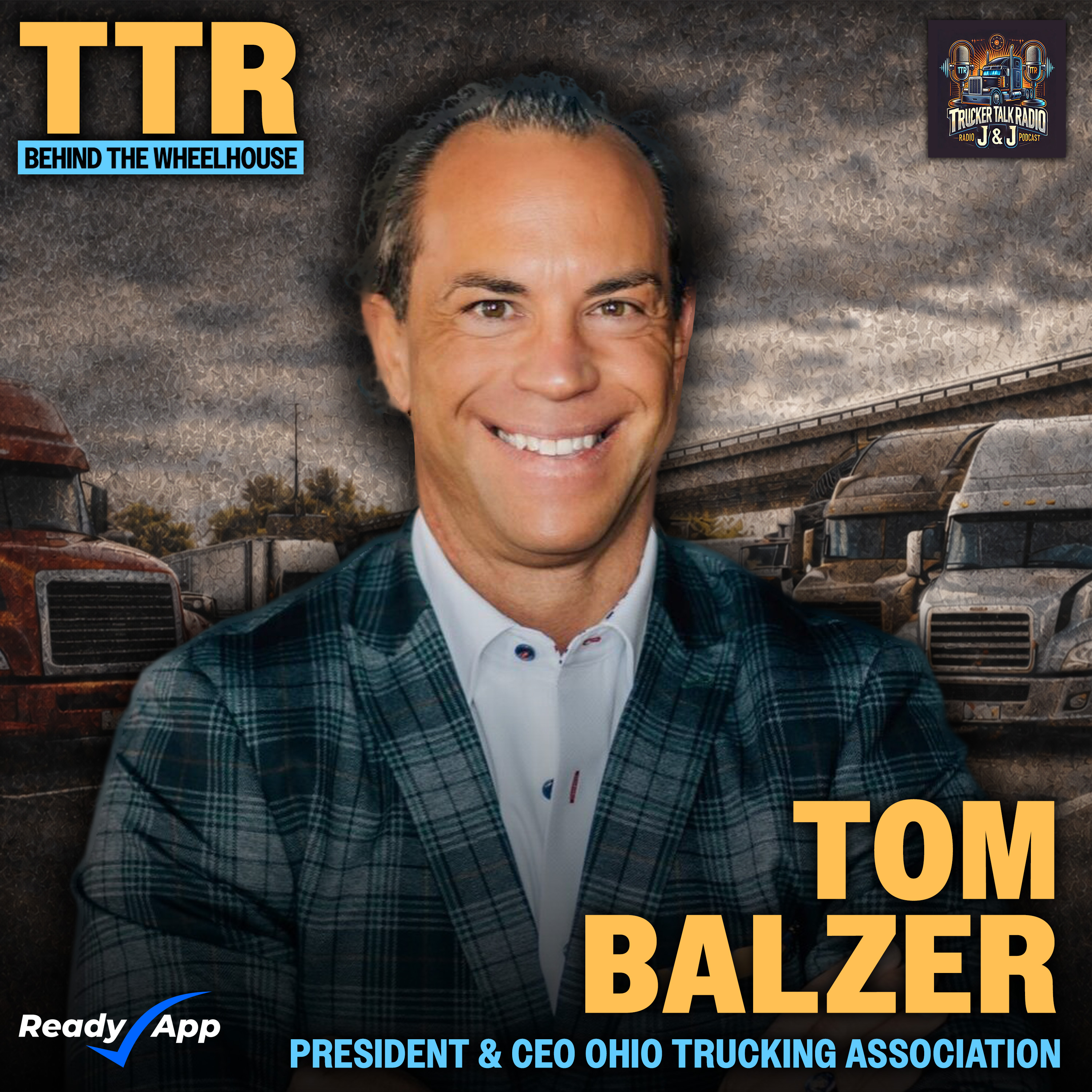Ohio Trucking Association CEO on Truck Parking & Freight's Future | Tom Balzer on Trucker Talk Radio episode artwork