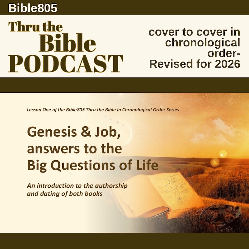 Artwork for podcast Thru the Bible, cover to cover in chronological order