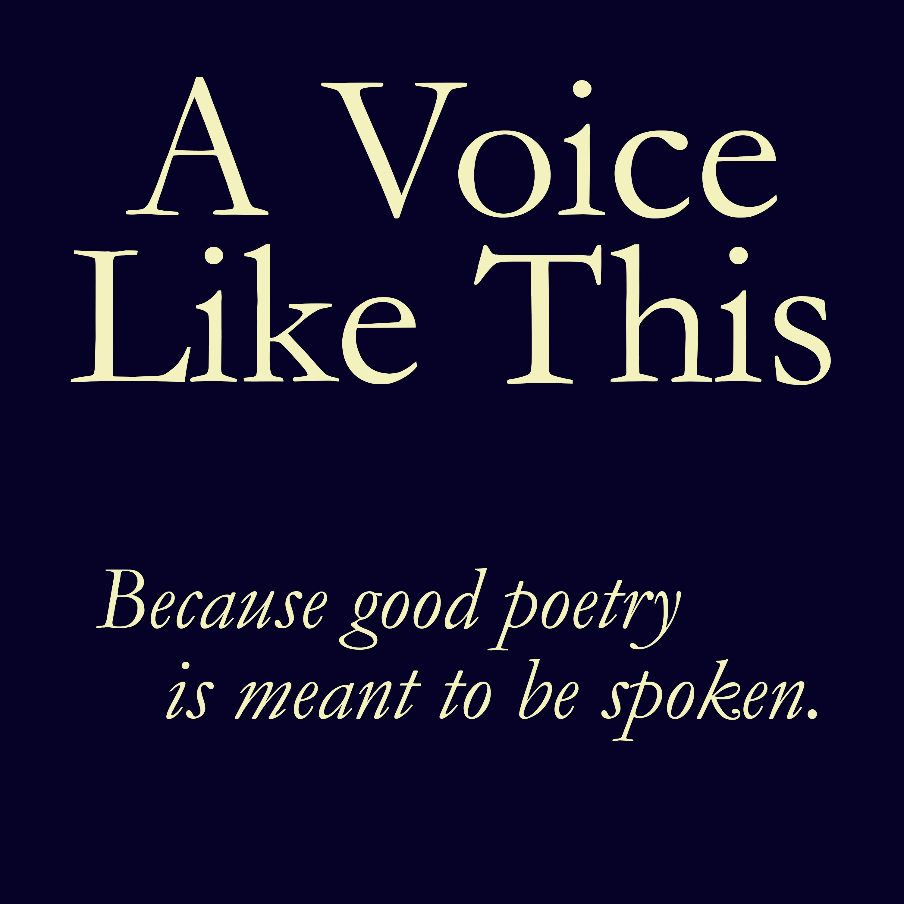 A Voice Like This