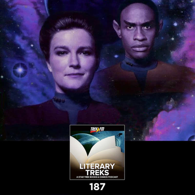 Artwork for podcast Literary Treks: A Star Trek Books and Comics Podcast