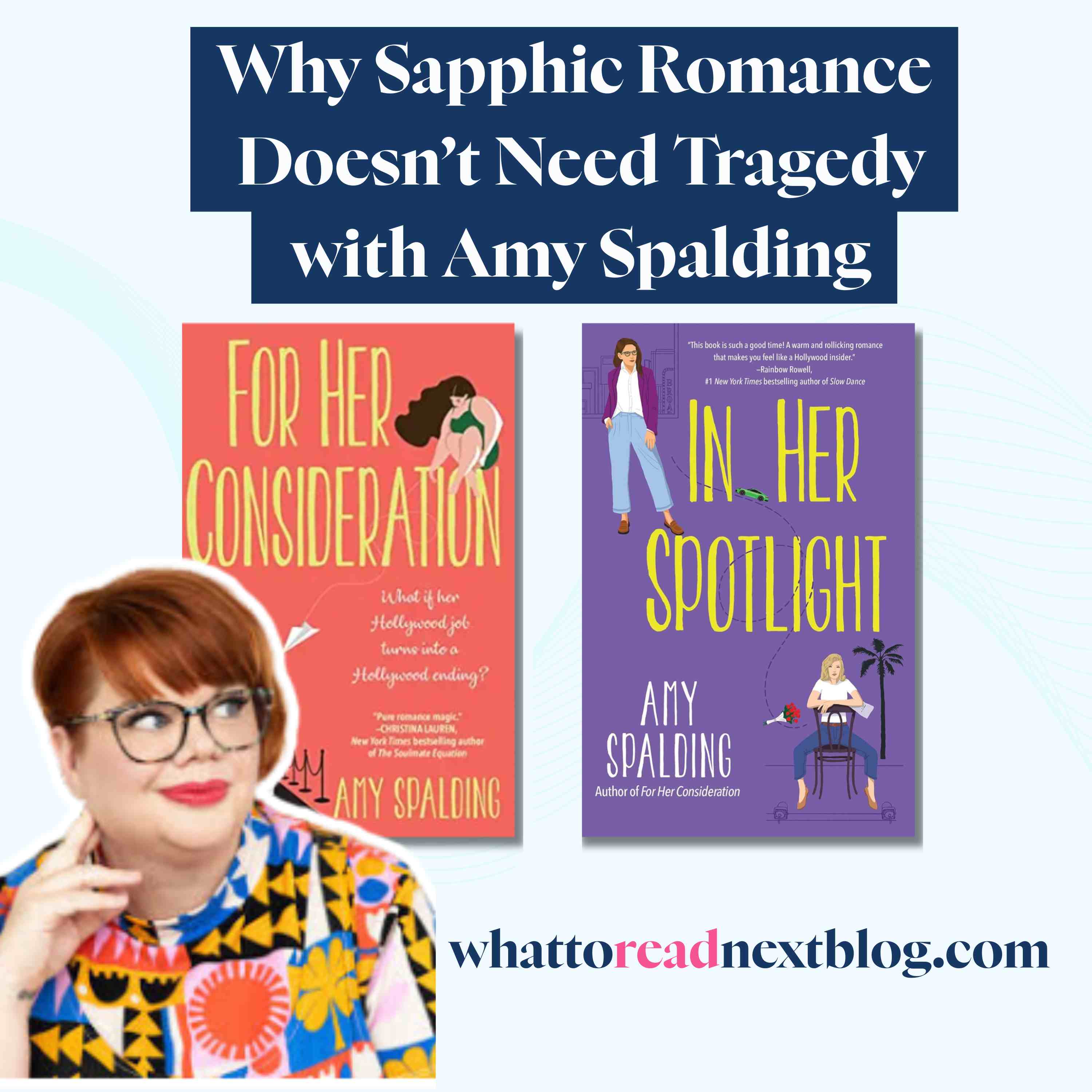 A Love Letter to Sapphic Romance and Live Theater with Amy Spalding | Celebrity RomCom