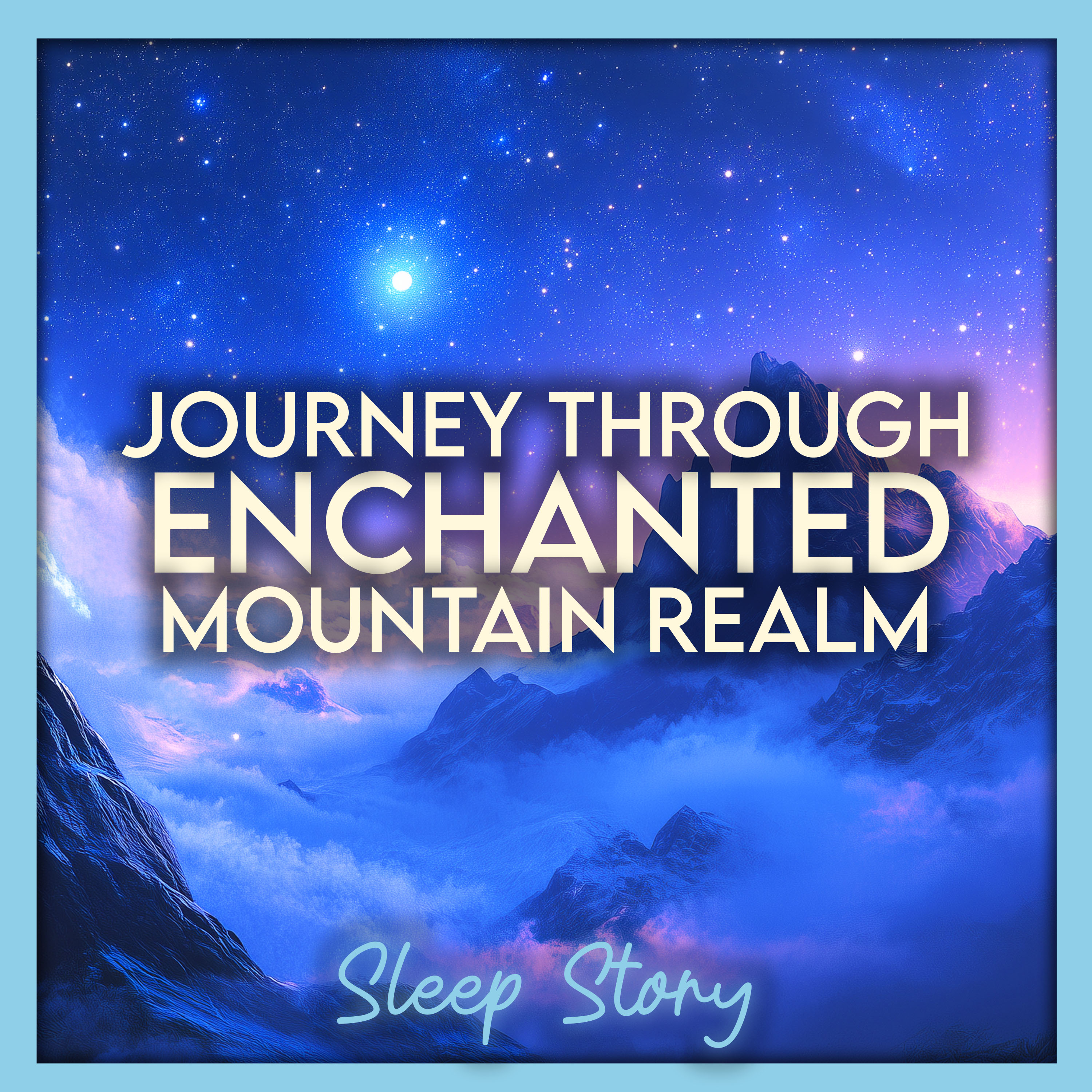 A Journey Through an Enchanted Realm: Misty Mountains at Twilight