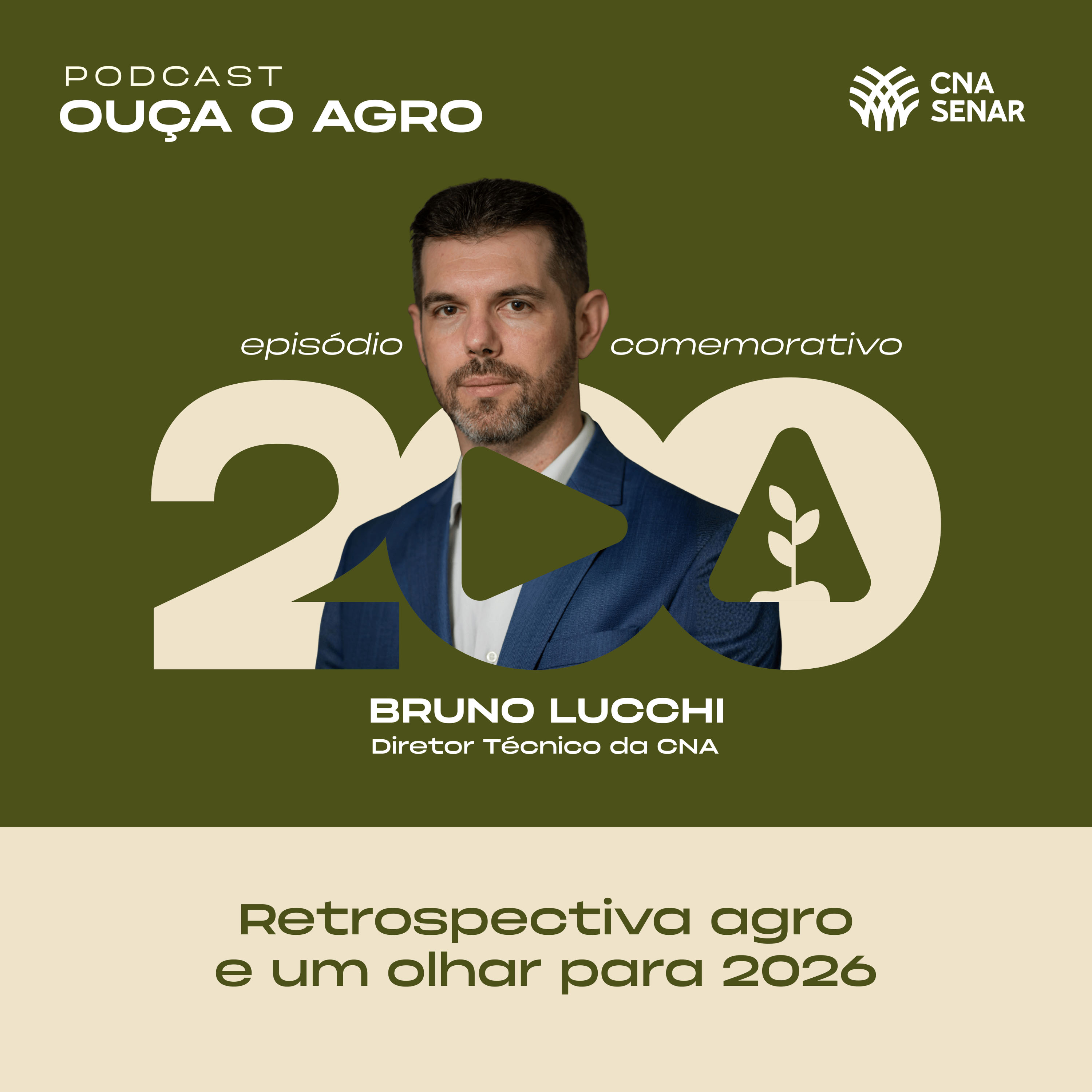 Ouça o Agro 200 - Retrospectiva agro e um olhar para 2026 Ouça o Agro 200 - Retrospectiva agro e um olhar para 2026