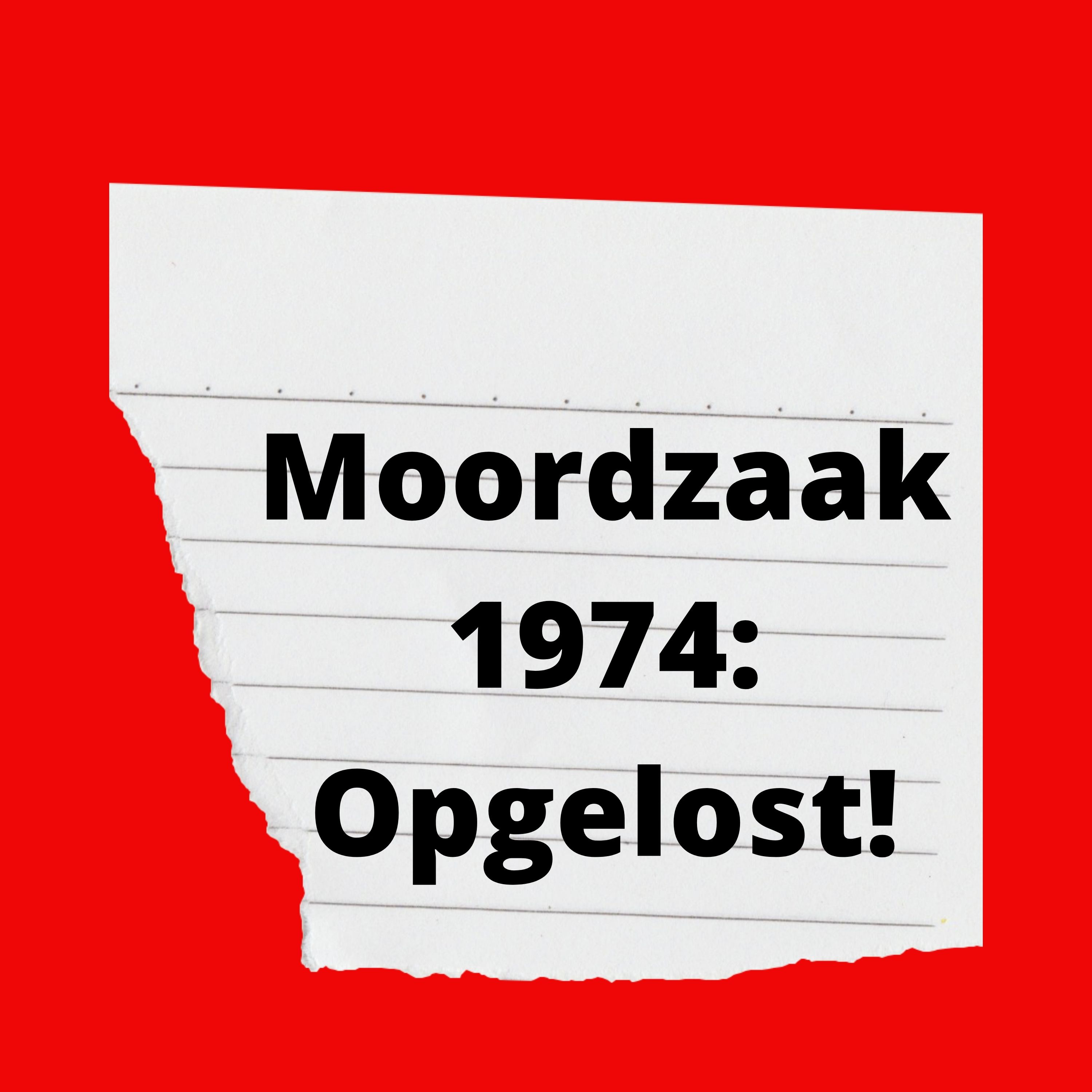 Moordzaak 1974: Opgelost! logo