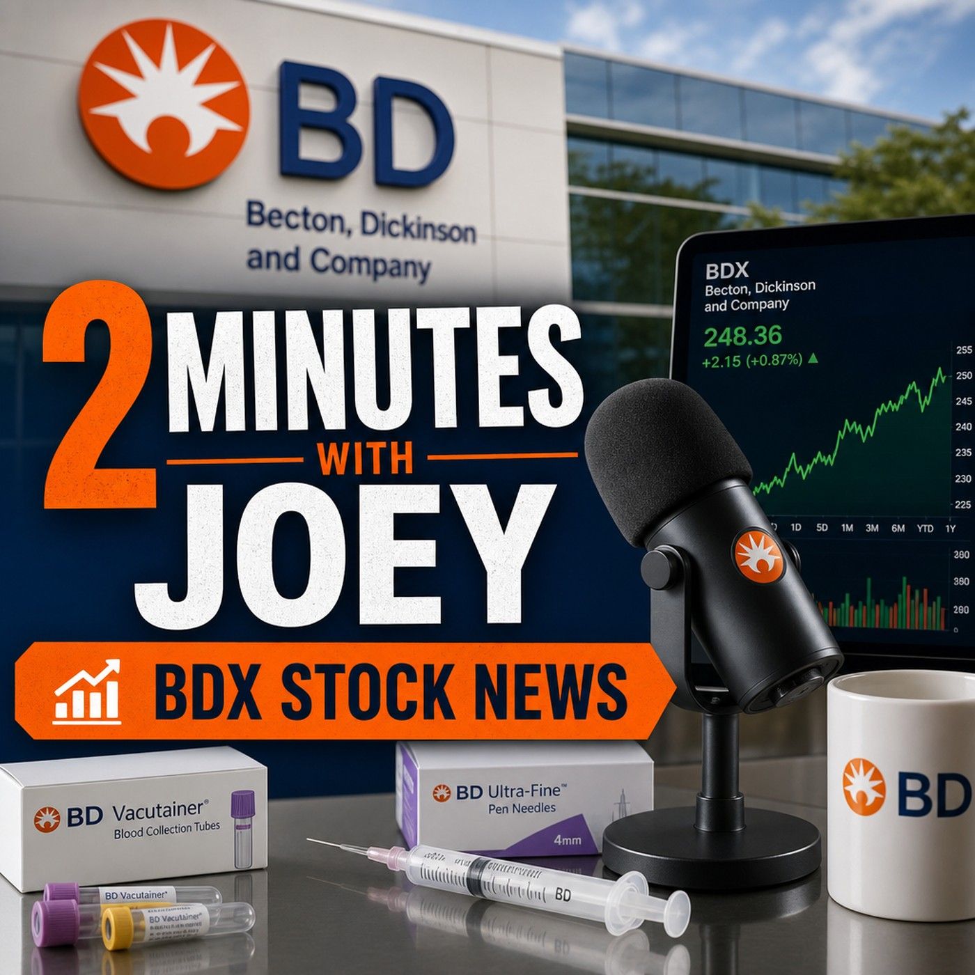 2 Minutes with Joey - BDX Stock News podcast artwork