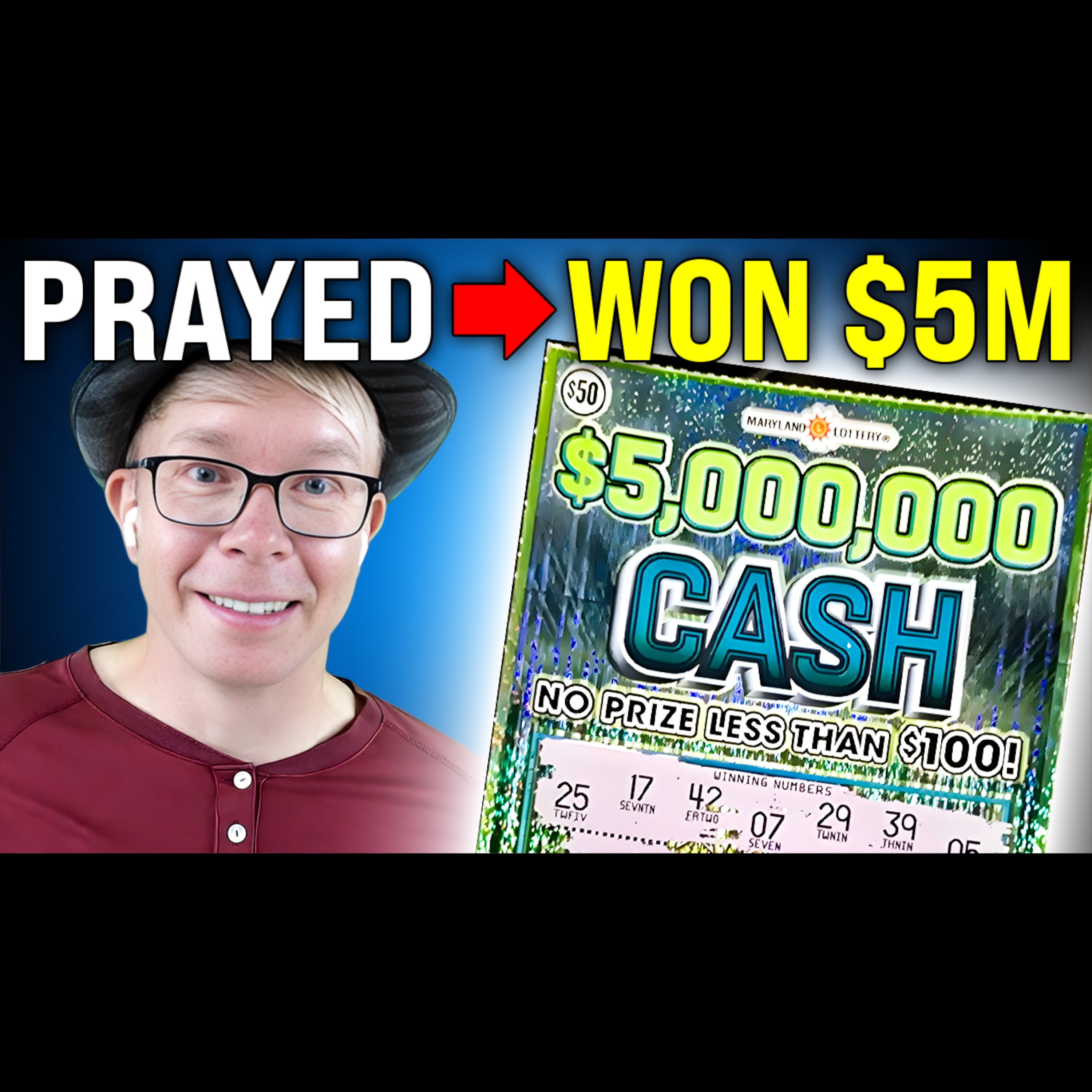 Anonymous $5M Lottery Winner: She Prayed and Then Won