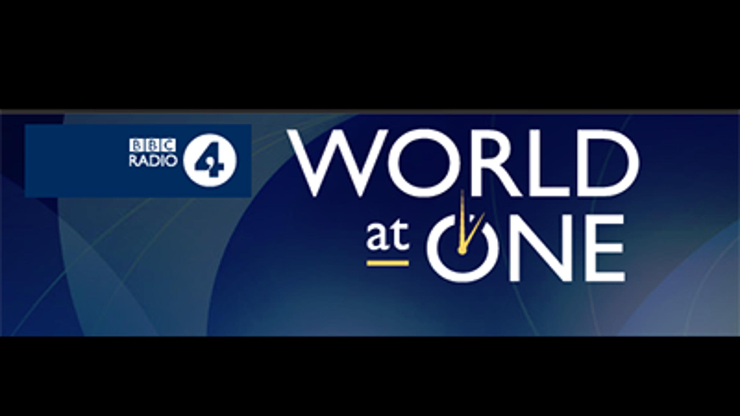 Radio 4 - World at One, 29 February 2016: Professor Catherine Barnard episode artwork