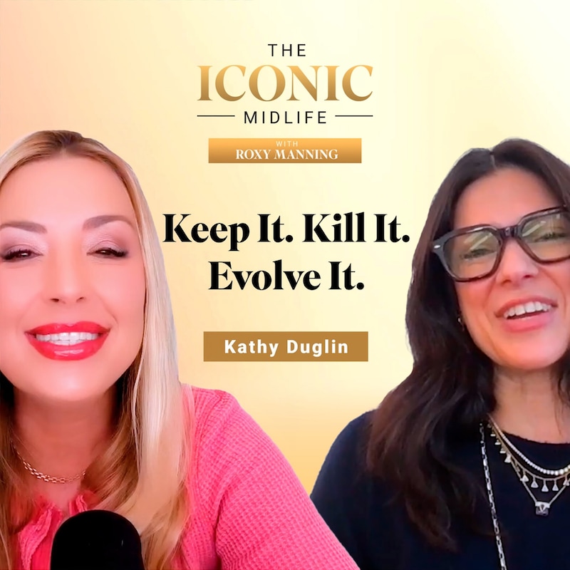 Artwork for podcast The Iconic Midlife with Roxy Manning