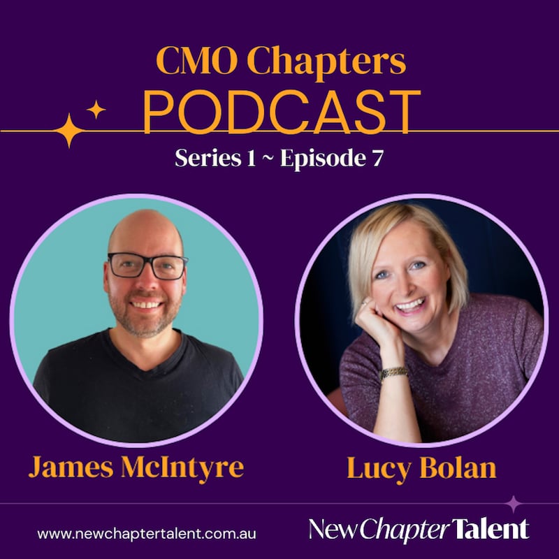 Artwork for podcast CMO Chapters Podcast with Lucy Bolan