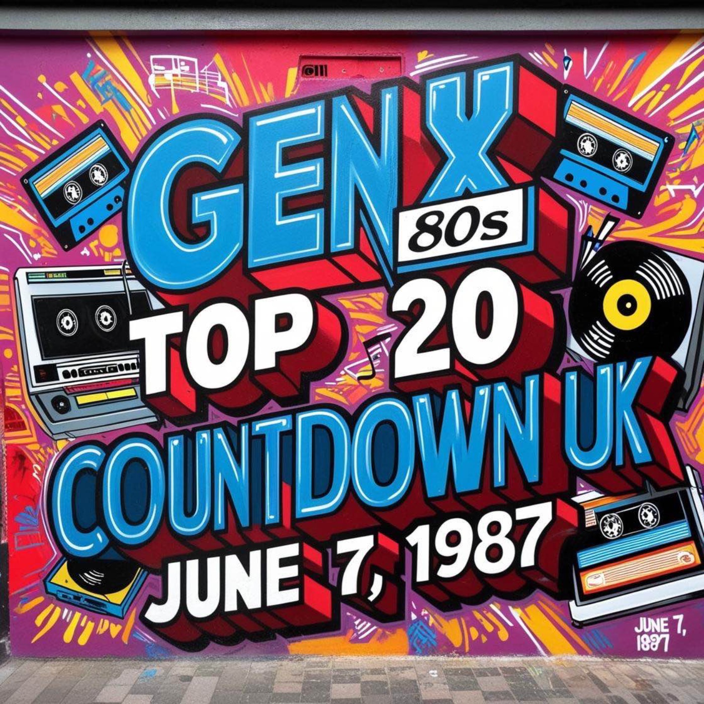 Gen X 80s Top 20 Countdown UK: June 7, 1987 – Hits, Trivia, and Dancefloor Magic!