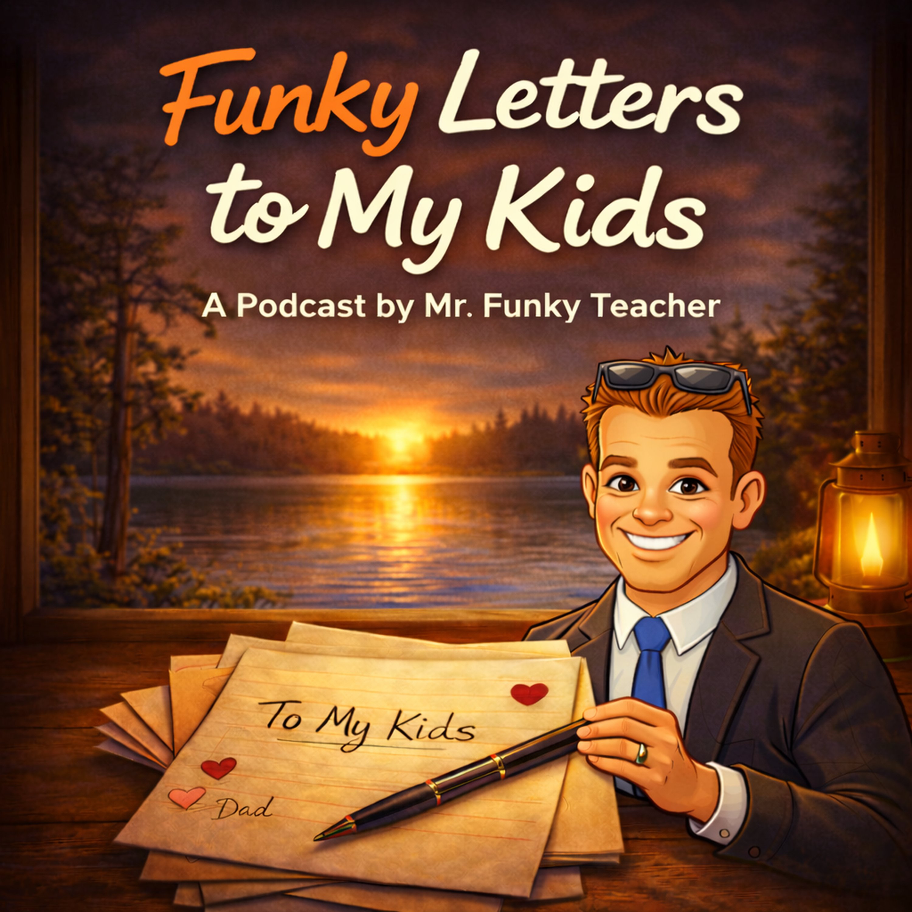 Funky Letters To My Kids