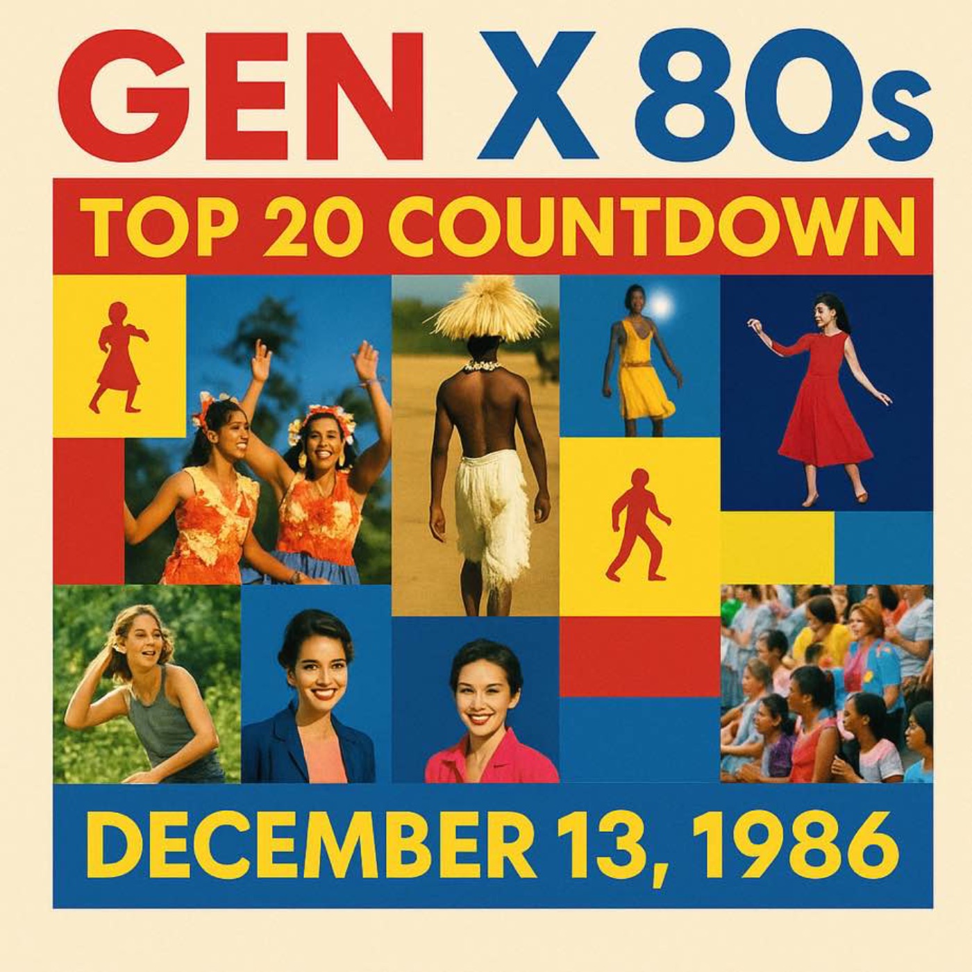 Gen X 80s Top 20 Countdown: Neon Nights, Soulful Fights & Shake-You-Down Anthems from December 13, 1986