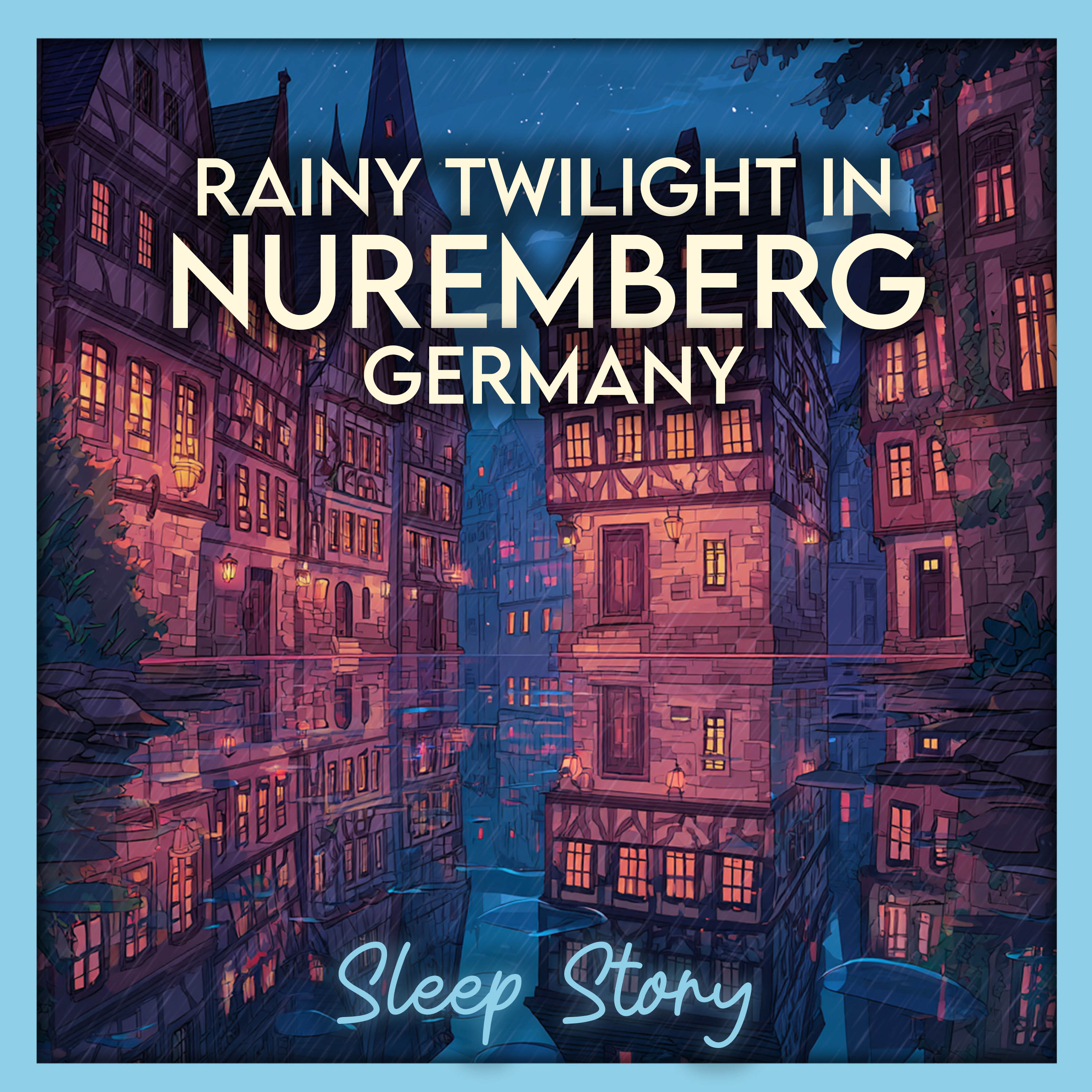 🌧 The Rainy Streets of Nuremberg — A Cozy Sleep Story for Deep Relaxation