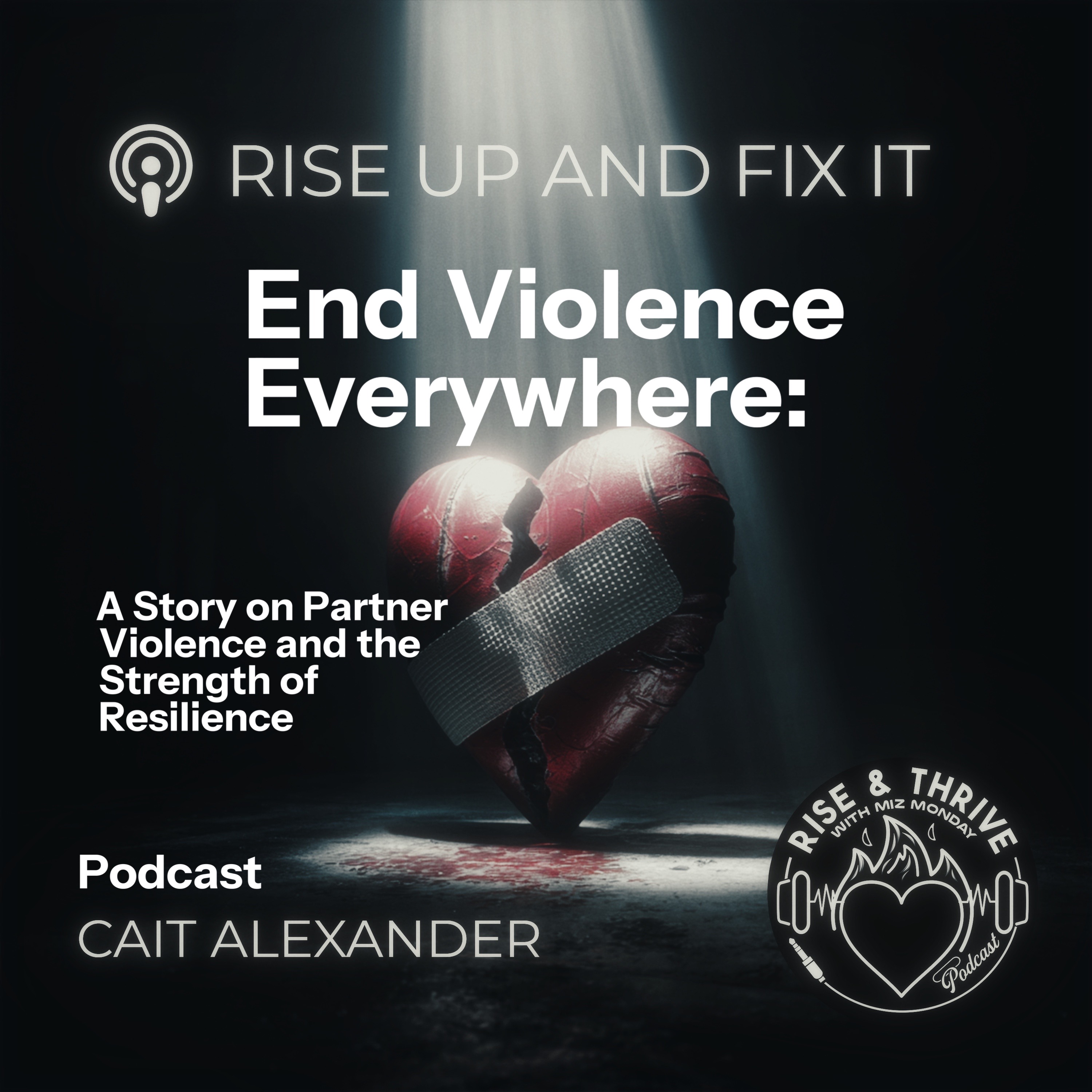 End Violence Everywhere: Cait Alexander's Mission for Change episode artwork