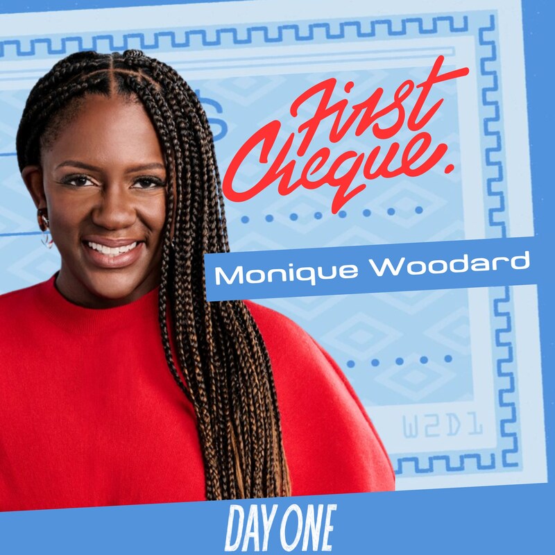 Artwork for podcast First Cheque with Cheryl Mack & Maxine Minter